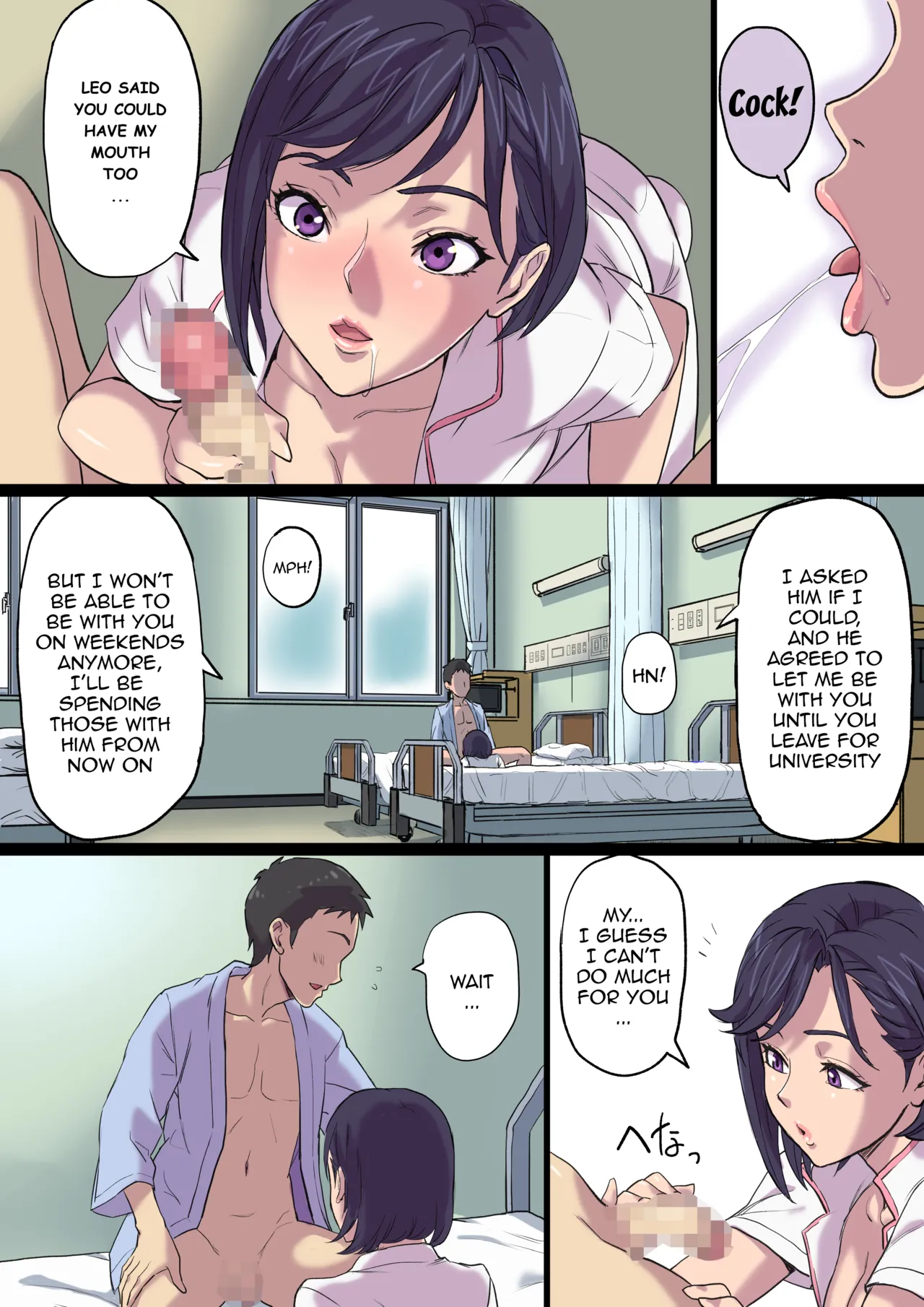 Milf Nurse Cuckolded The Bed Next Door Chapter 1 - page 127