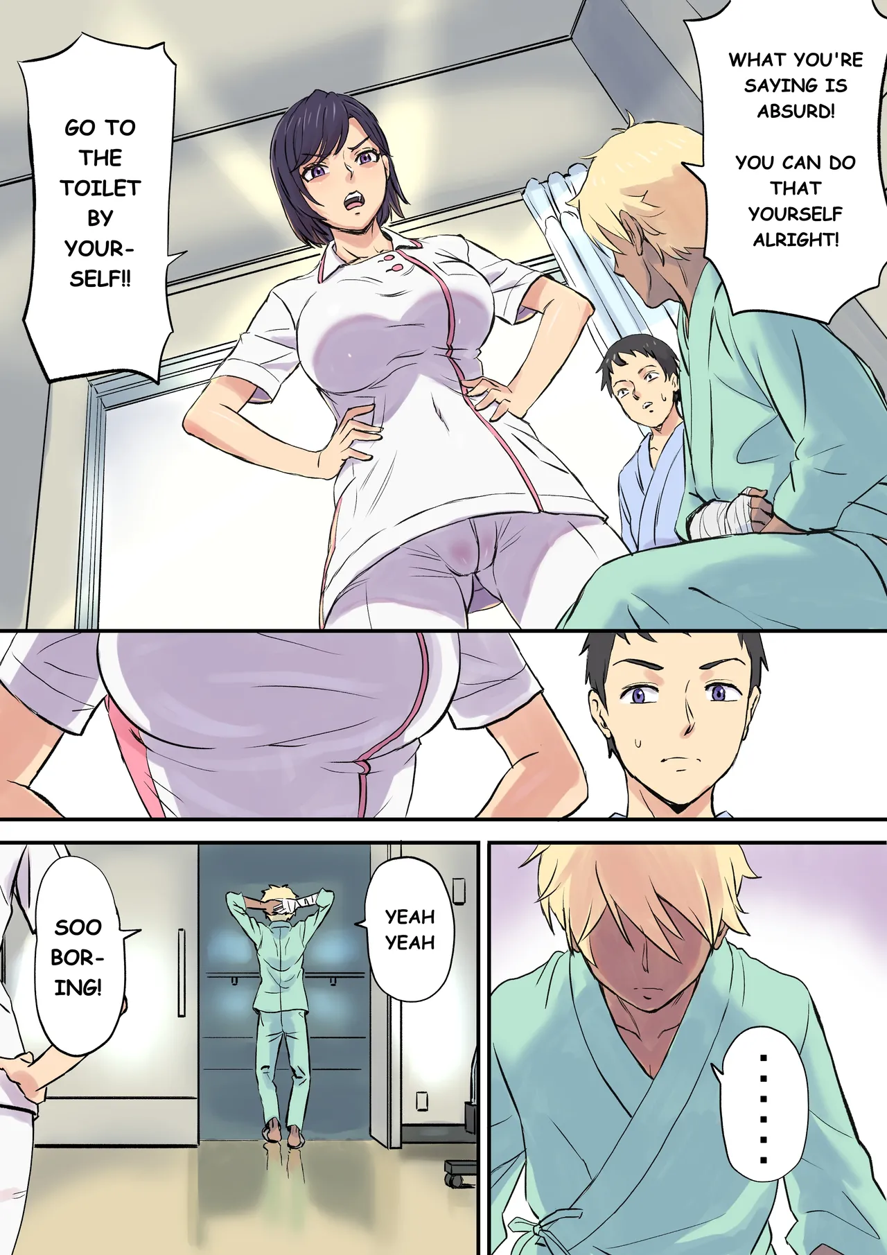 Milf Nurse Cuckolded The Bed Next Door Chapter 1 - page 6