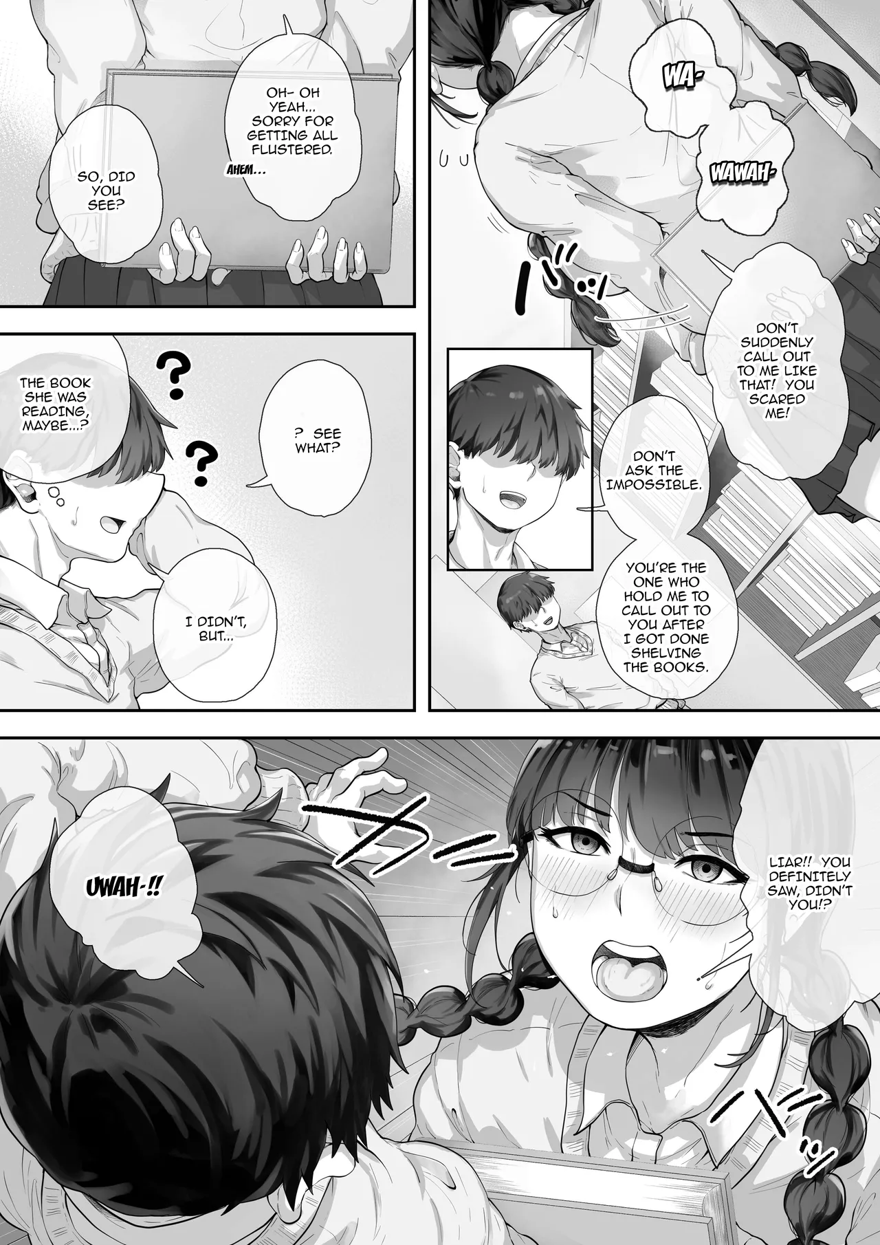 Kyonyuu no Tosho Iinchou wa Ecchi na Koto ni Kyoumi Shinshin Chapter 1 - page 3