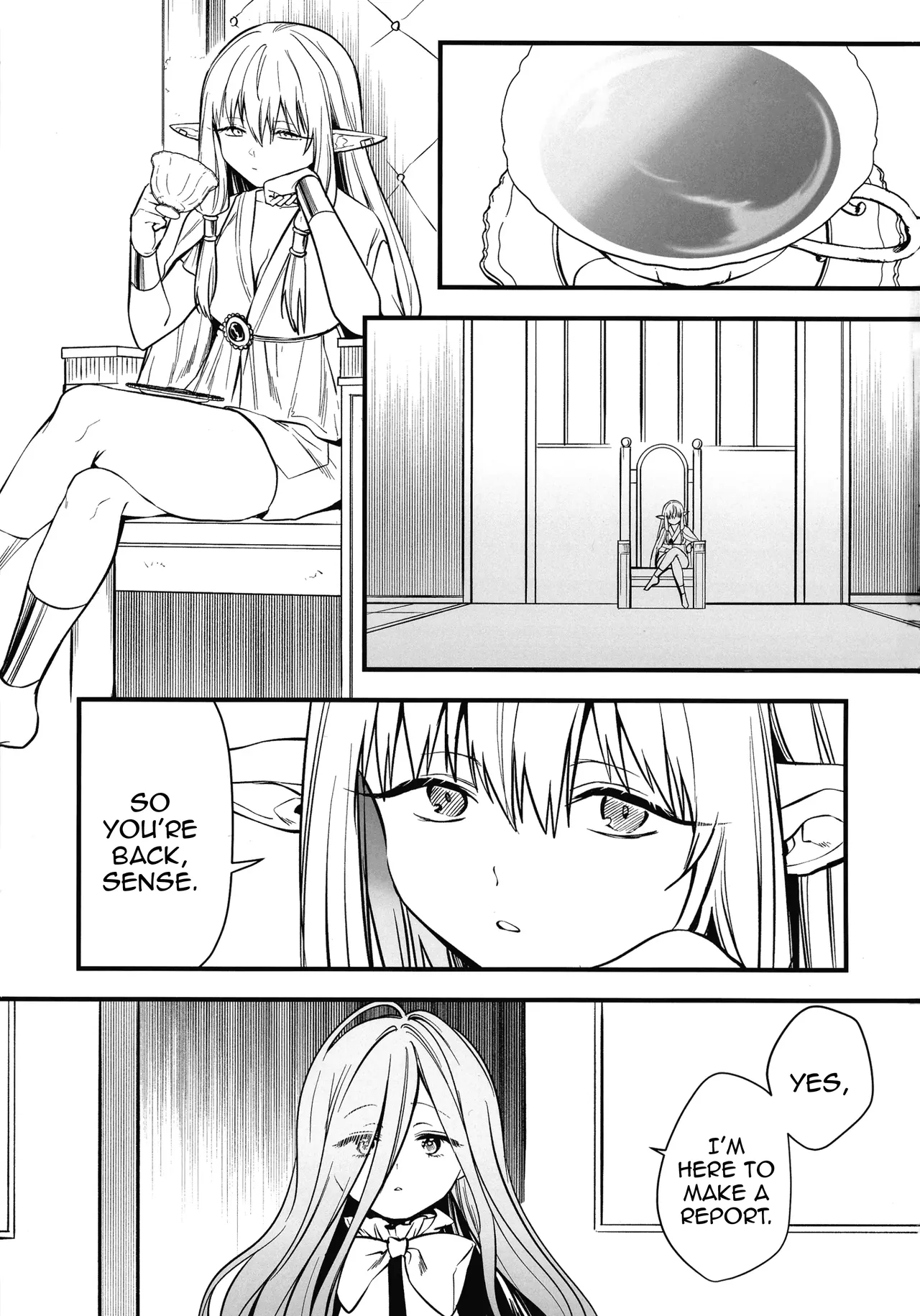 Deshi no Osewa wa Dai Mahoutsukai no Oshigoto Chapter 1 - page 2