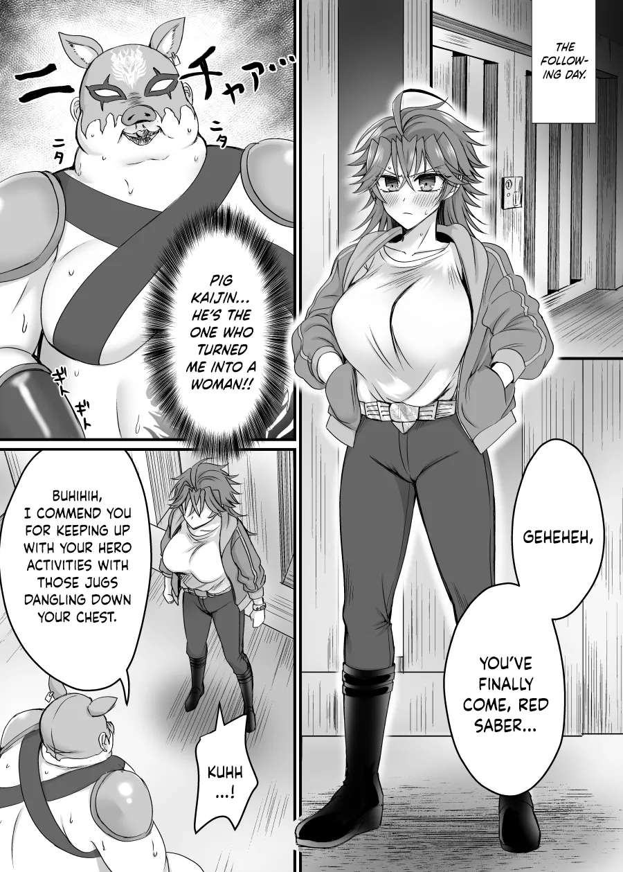 Saber Red ~Seigi no Zako Onna Sentouin Hero Chapter 1 - page 13