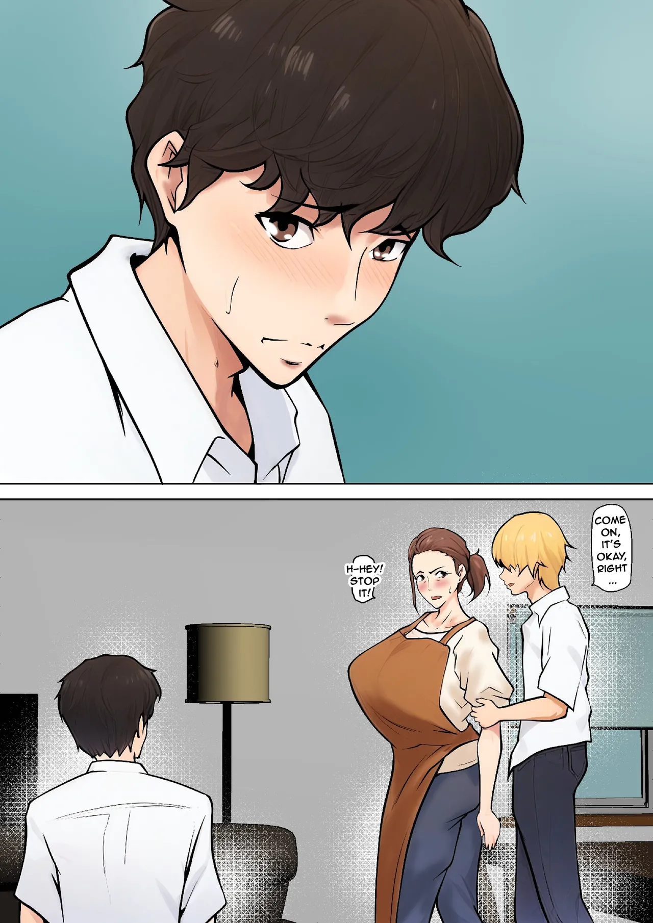 PSEUDO ROMANCE WITH MY SON FRIEND Chapter 1 - page 14