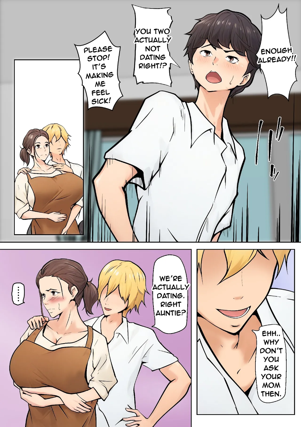 PSEUDO ROMANCE WITH MY SON FRIEND Chapter 1 - page 15