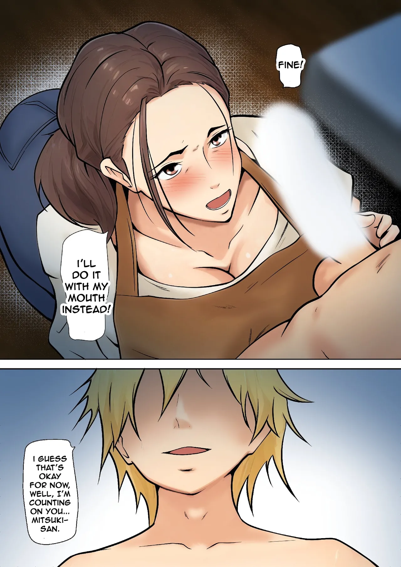 PSEUDO ROMANCE WITH MY SON FRIEND Chapter 1 - page 22