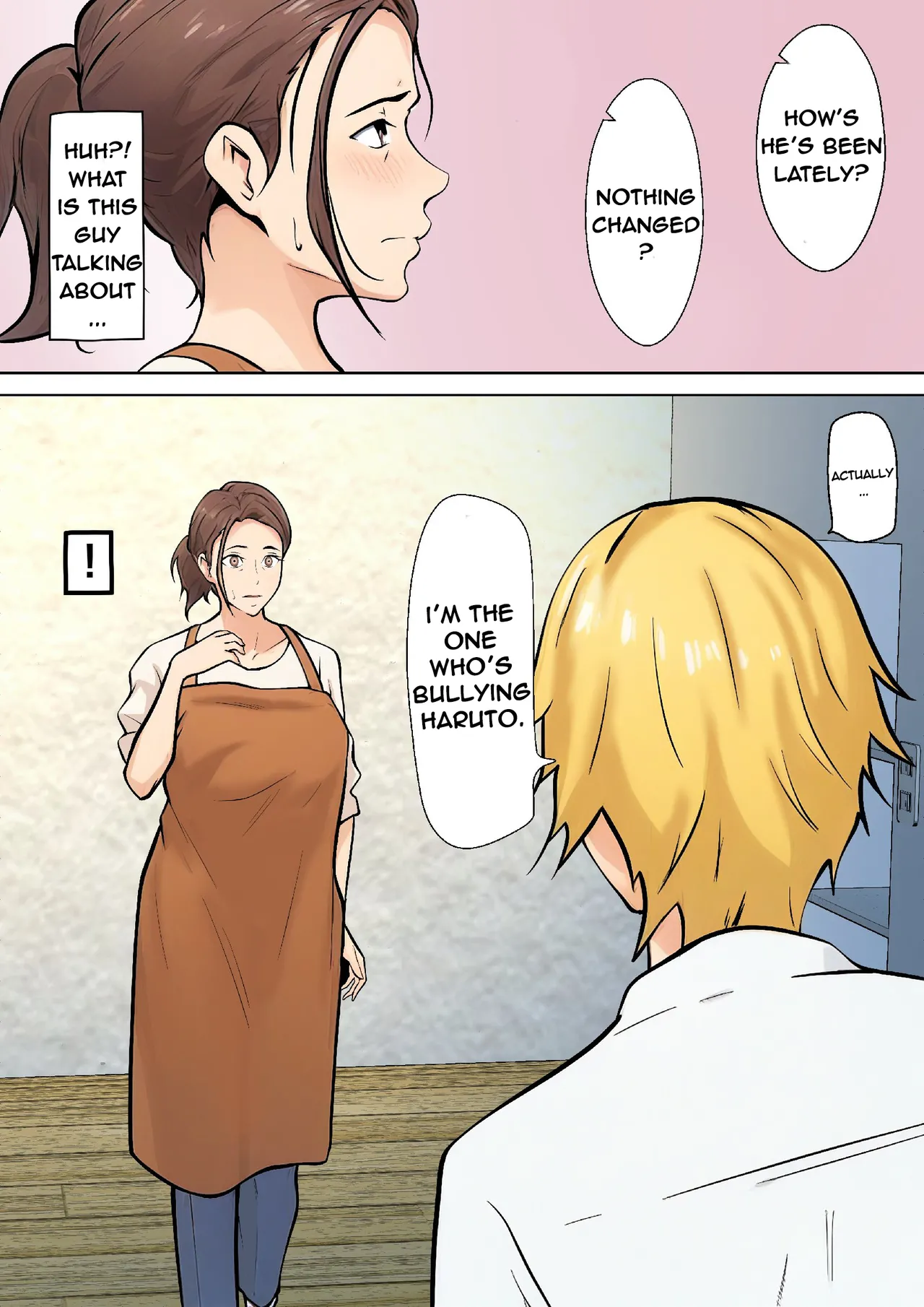 PSEUDO ROMANCE WITH MY SON FRIEND Chapter 1 - page 6
