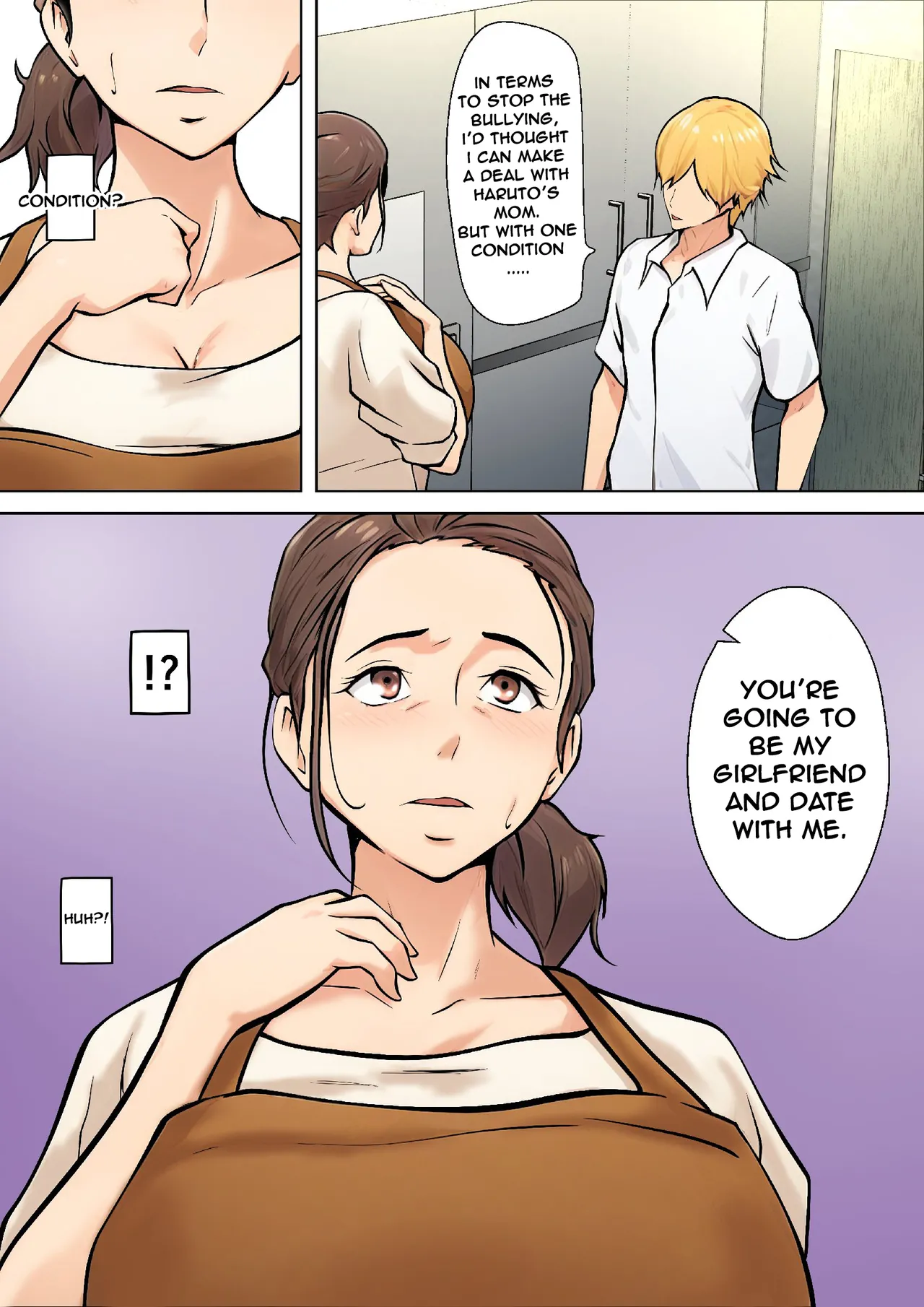 PSEUDO ROMANCE WITH MY SON FRIEND Chapter 1 - page 8
