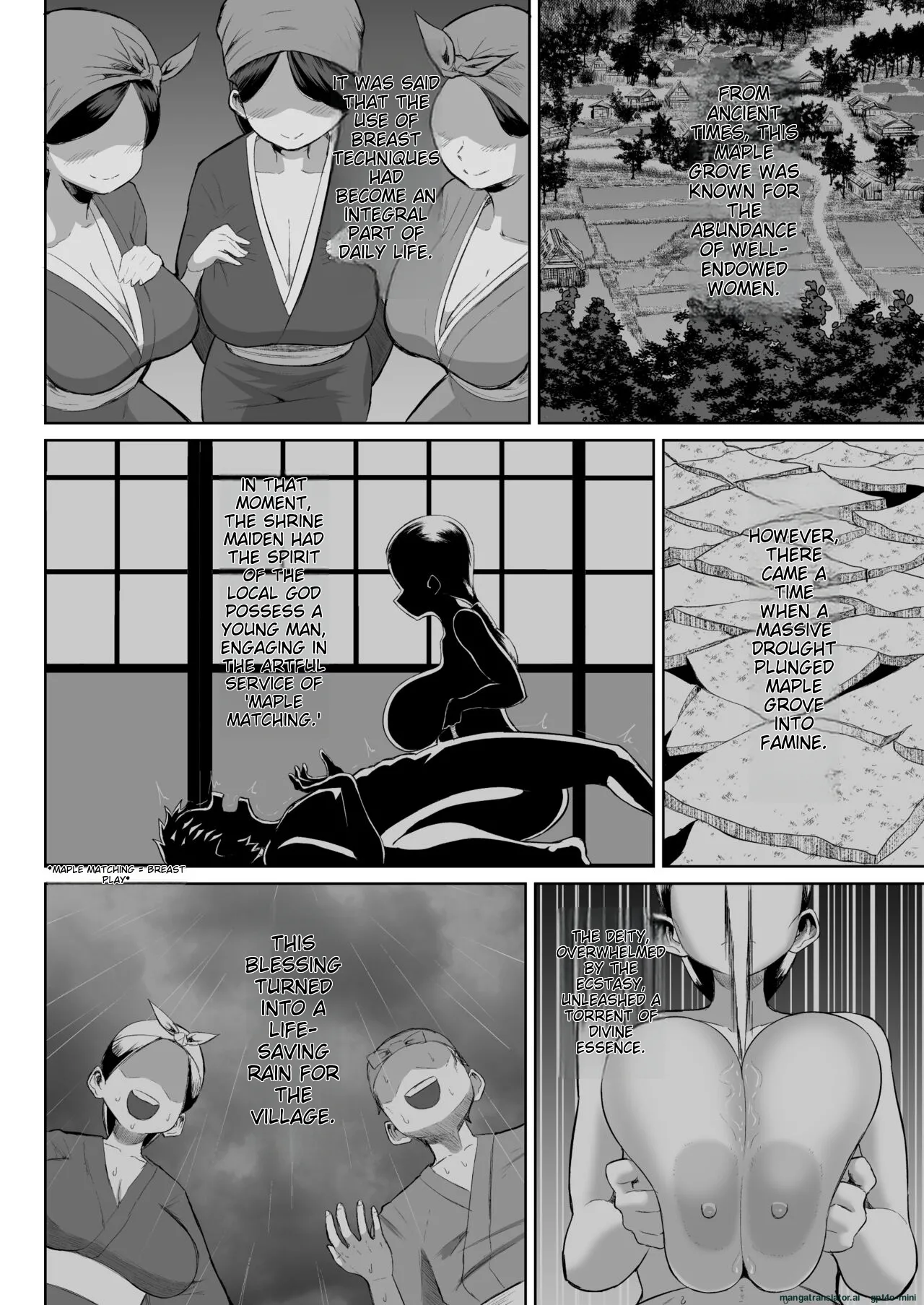 Paizuri Matsuri ~Inshuu ga Nokoru Mura de Kyoukugen Kyousha~ Chapter 1 - page 11