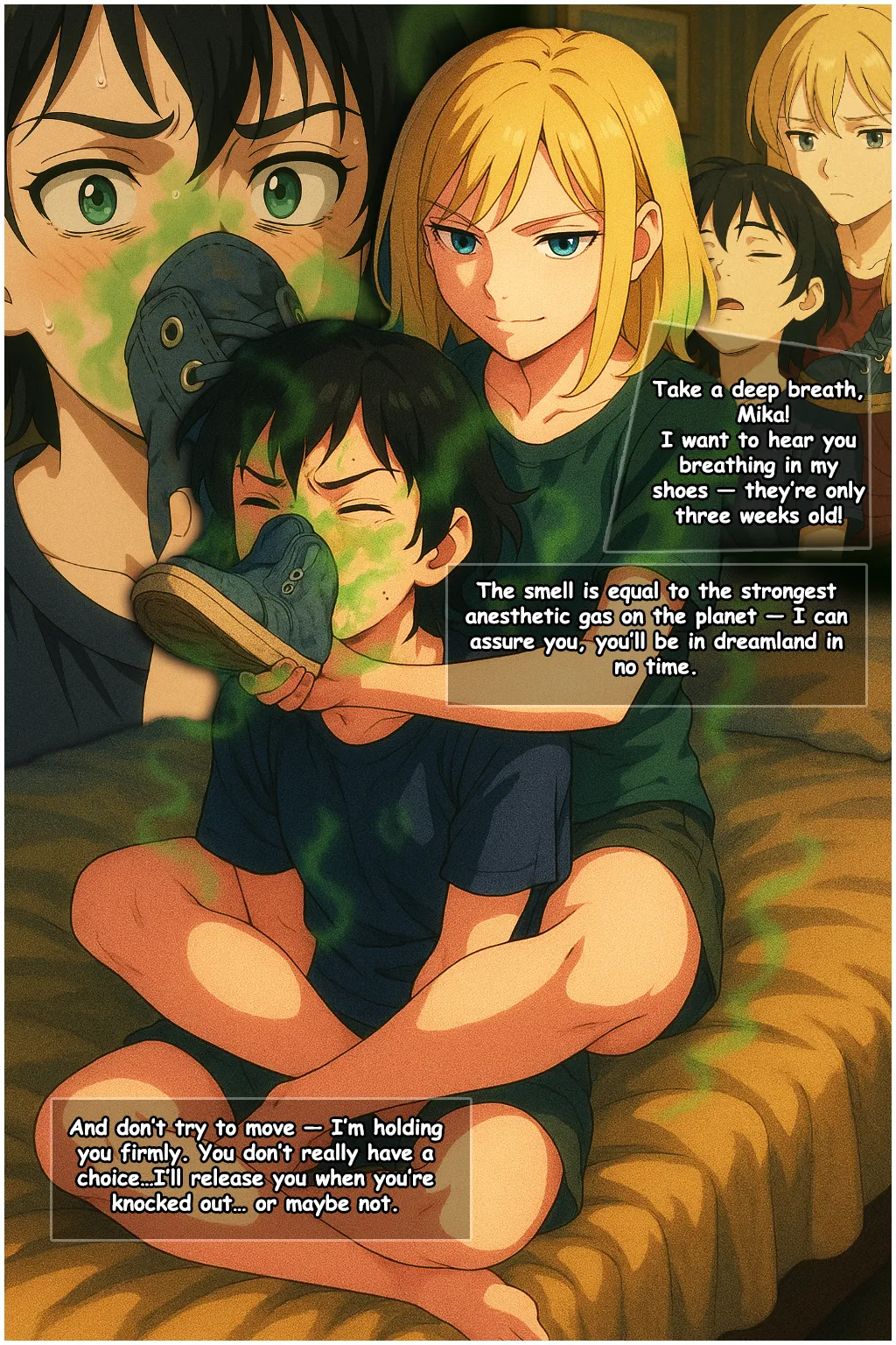 Dawofwar Caption smell fetish Chapter 1 - page 6