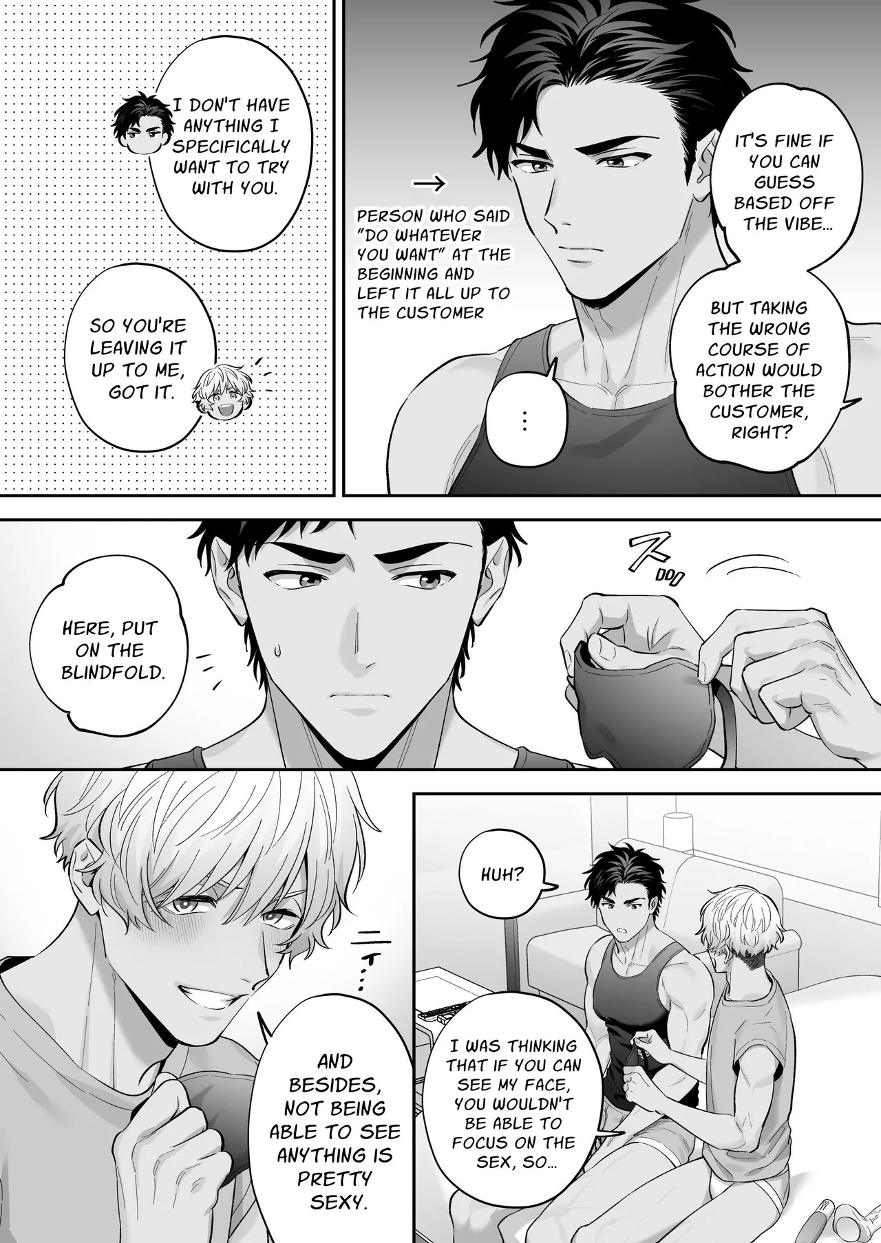 Shiro-Kuro Sex: ~Two Bottoms Tried Clothed Sex~ Chapter 1 - page 26