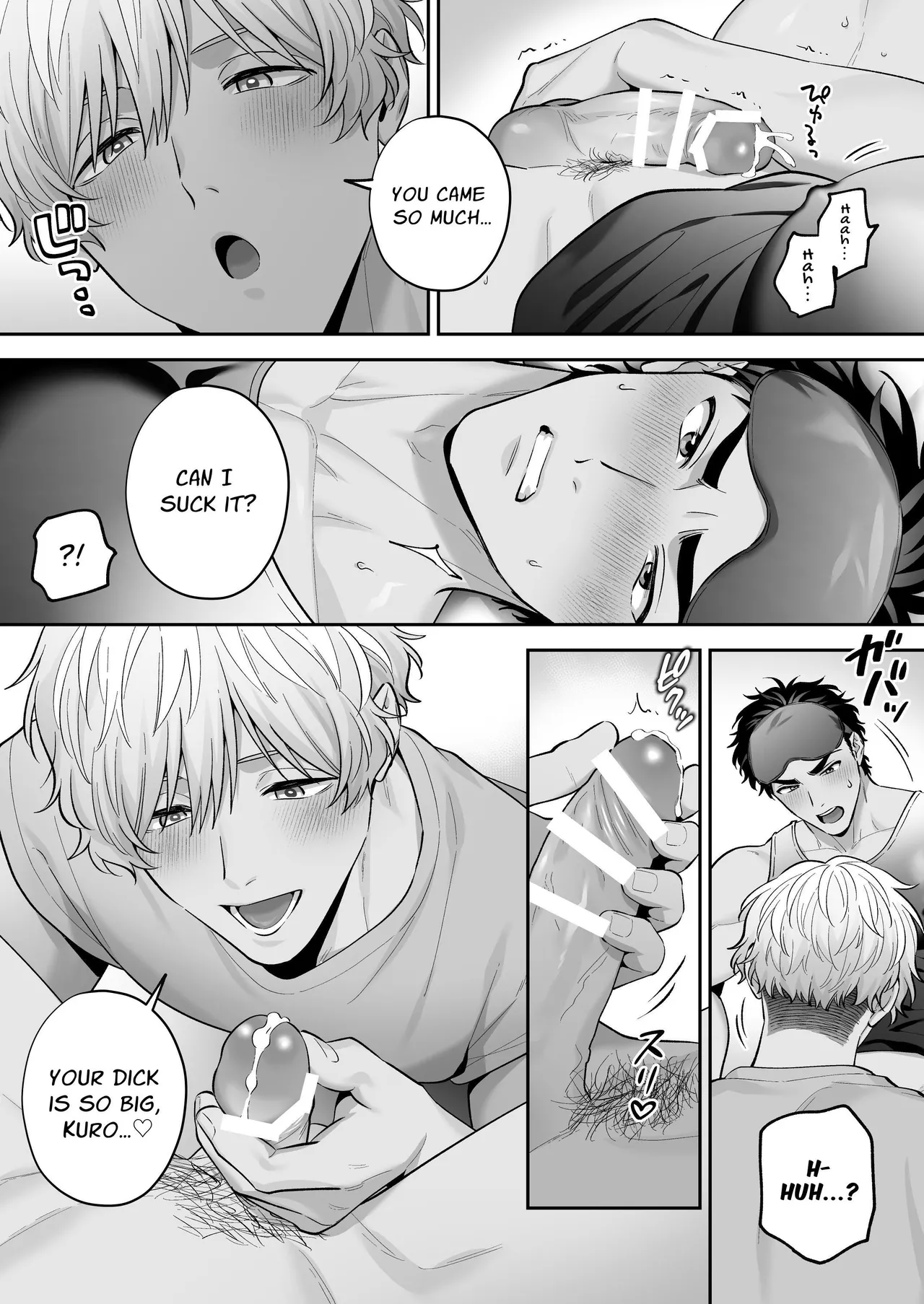 Shiro-Kuro Sex: ~Two Bottoms Tried Clothed Sex~ Chapter 1 - page 57
