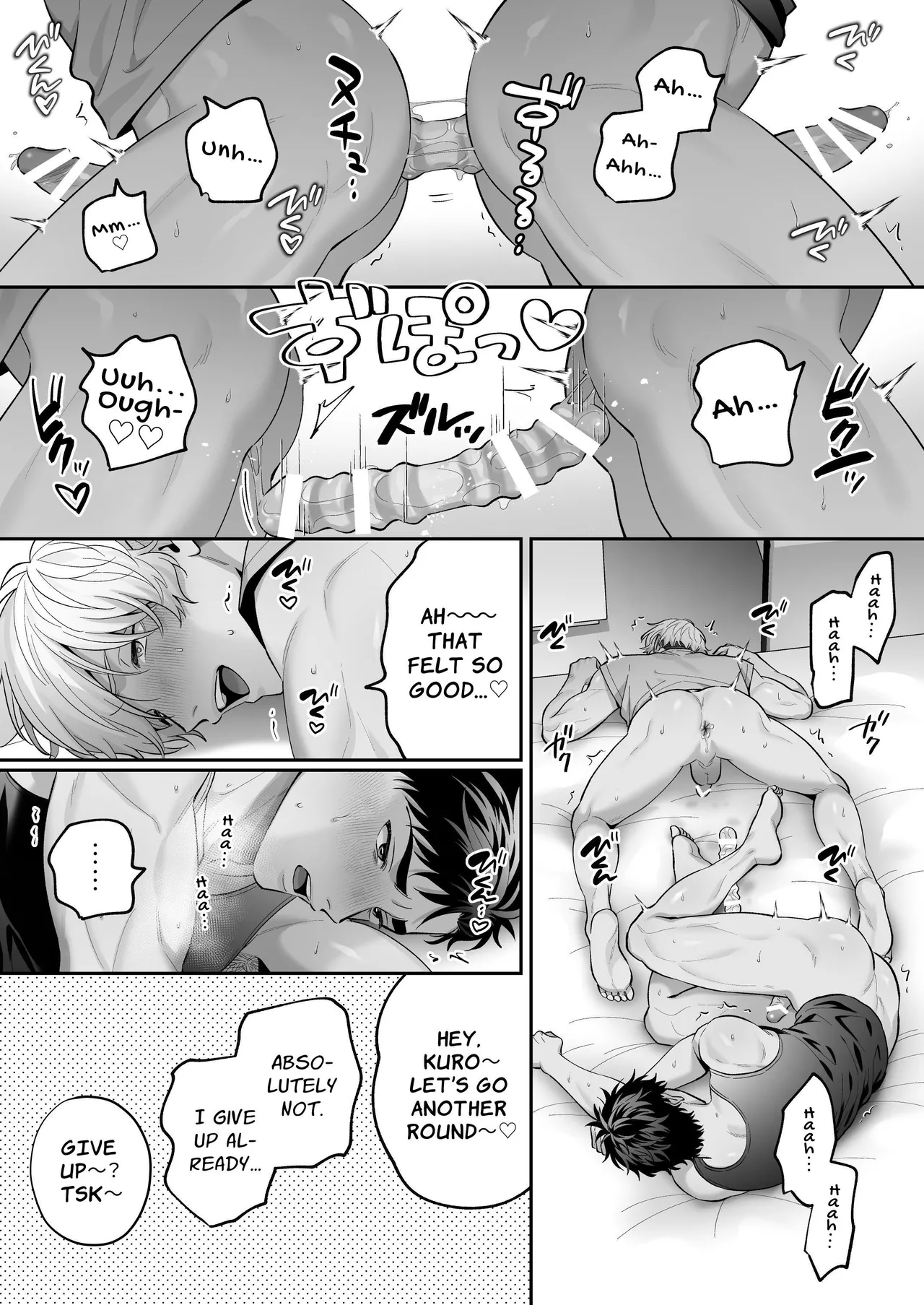 Shiro-Kuro Sex: ~Two Bottoms Tried Clothed Sex~ Chapter 1 - page 88