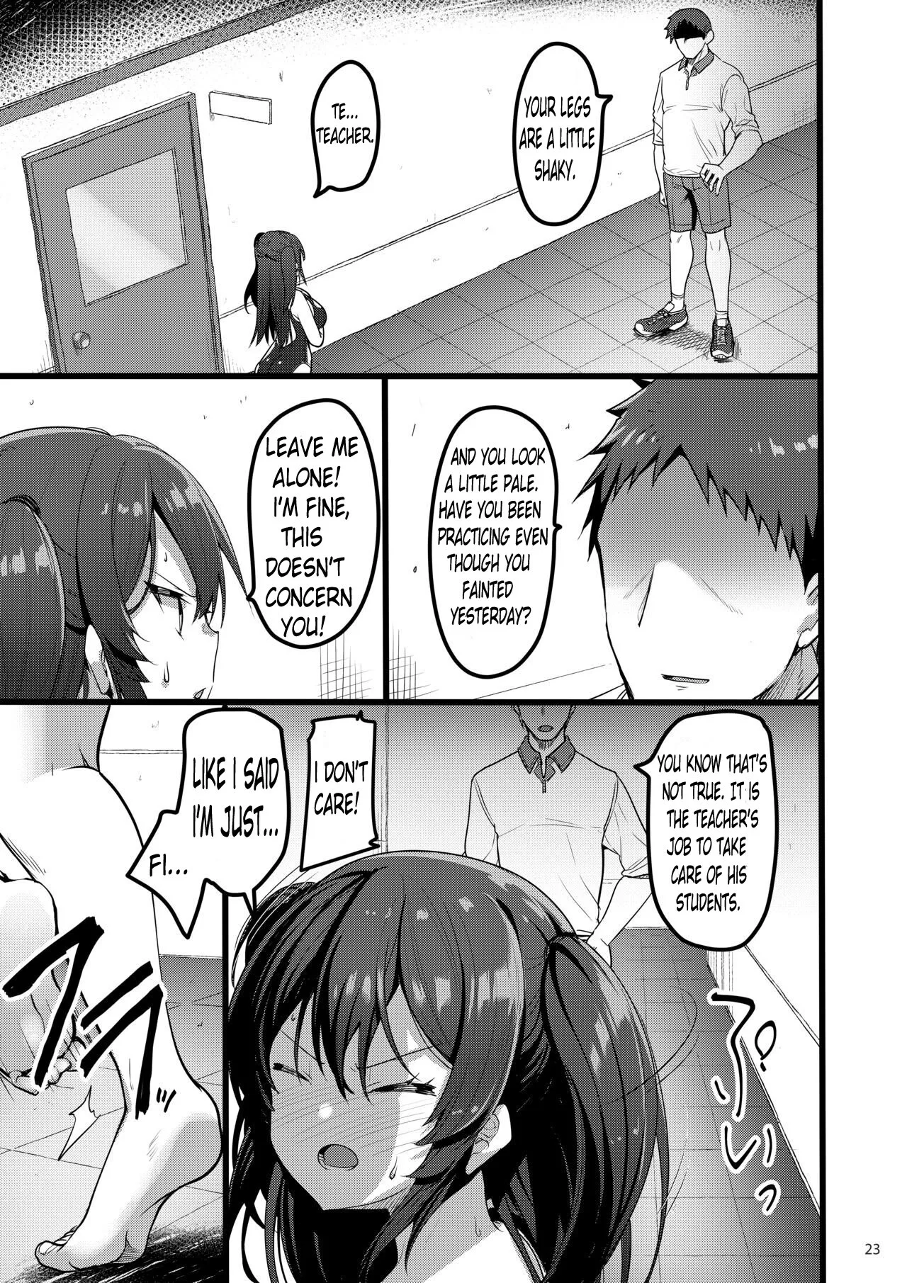 A story of how I hypnotized a student who was only mean to me. Chapter 1 - page 22