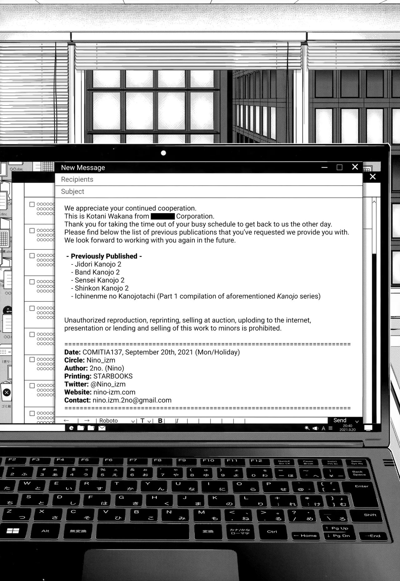 Shachiku no Watashi o Honrou Suru no wa Omae Ittai Dare nanda yo!? Chapter 1 - page 35