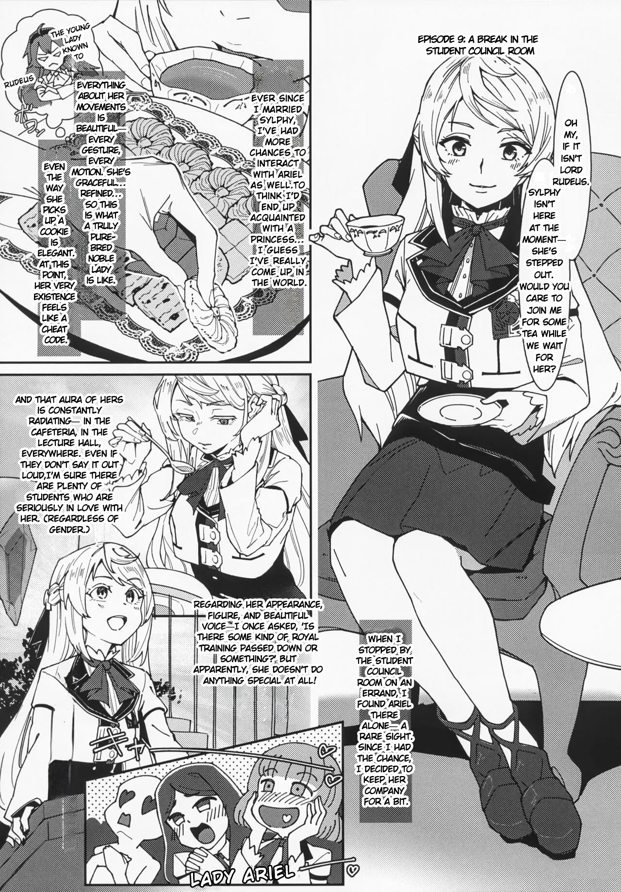 Heroine Minna to Soku H Shichau Hon Mushoku Tensei Hen- Chapter 1 - page 39