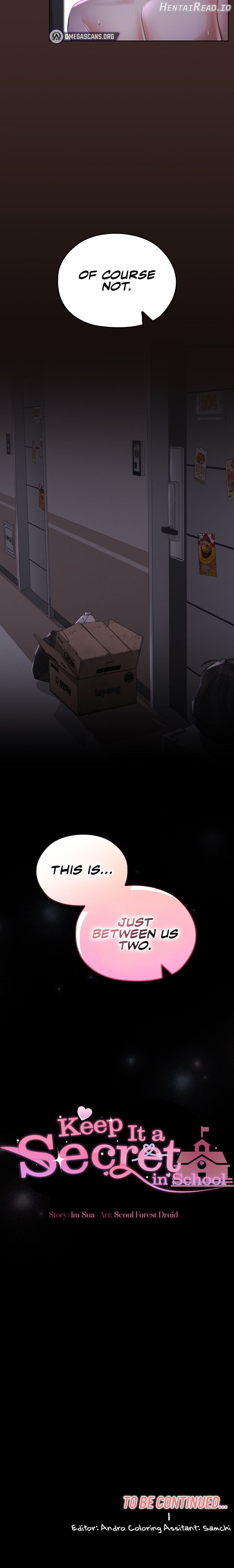 Keep It a Secret in School Chapter 41 - page 18