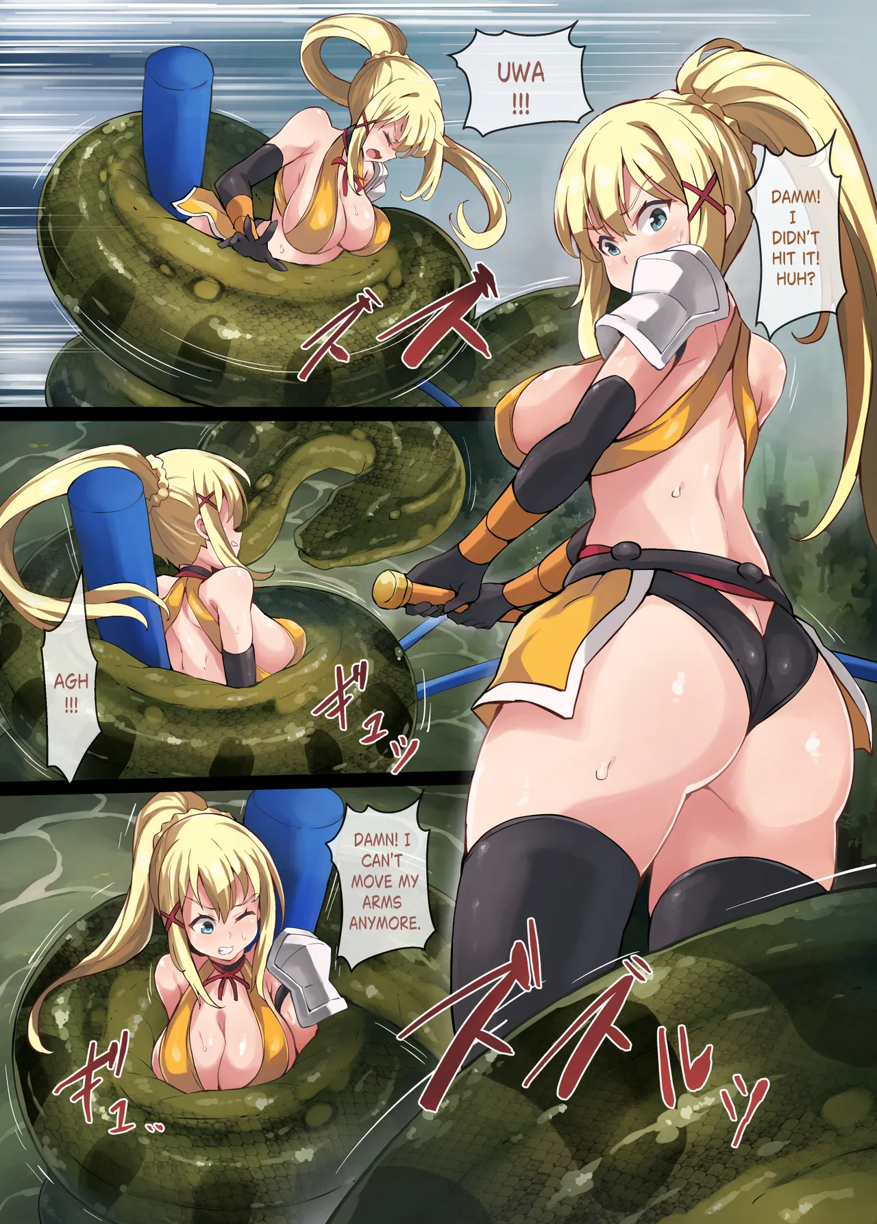 Kono Subarashii Wrestle Quest! Chapter 1 - page 26