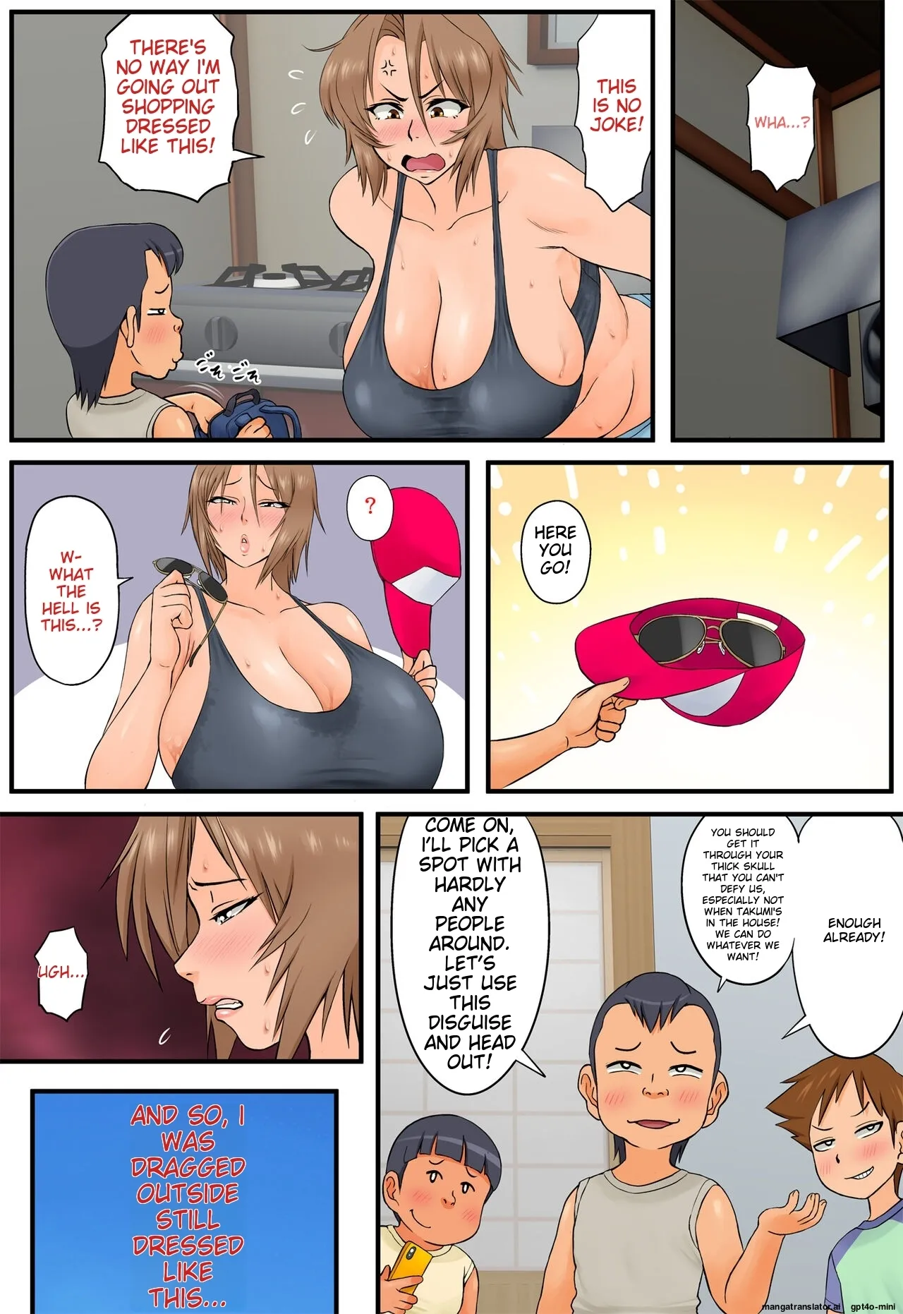 Tomodachi no Hahaoya ga Keitai no Motoyan datta node Yowami o Nigitte Yaritai Houdai shite mita 2 Chapter 1 - page 36