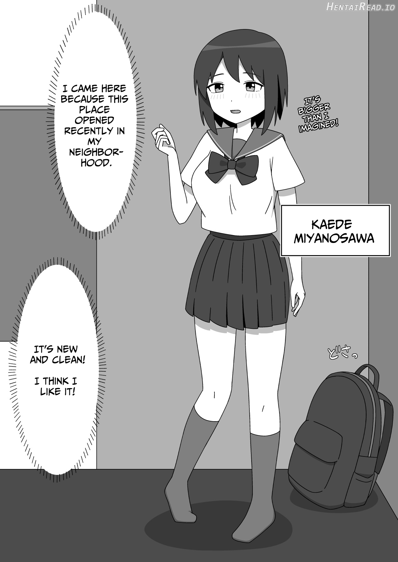 Straight-laced Girl's Internet Cafe Exhibitionism Chapter 1 - page 2