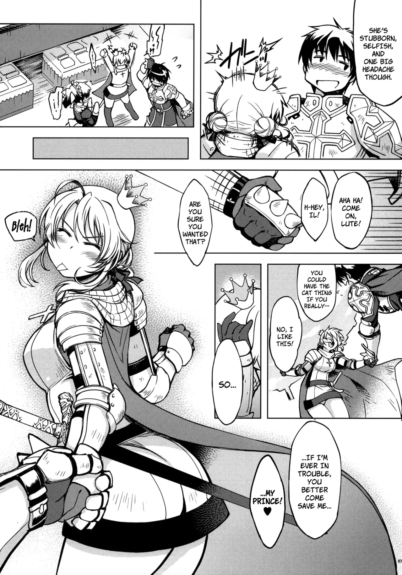 Princess Knight Taming 1-3 + Addendum Chapter 1 - page 29