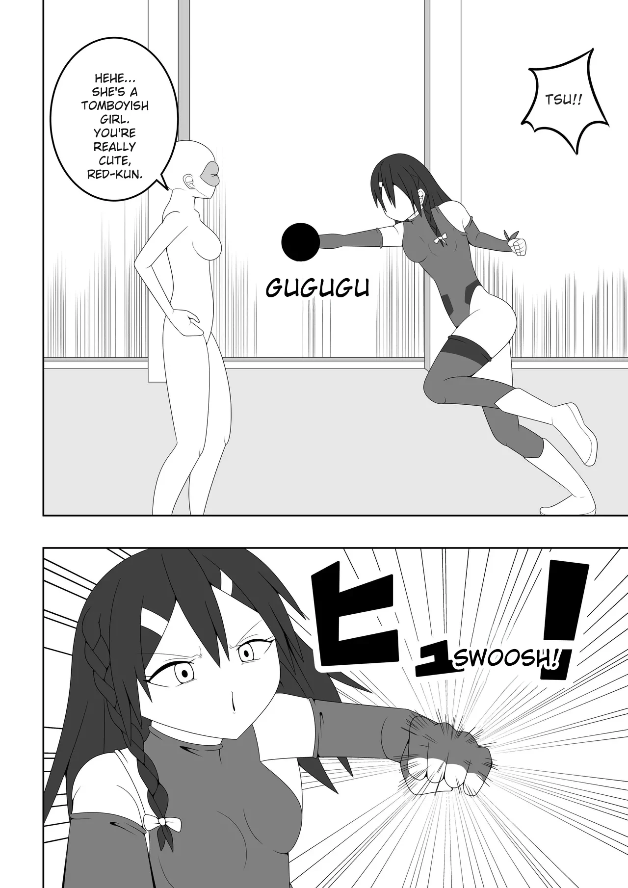 Futanari Sentai Futanarinjaa ~Reddo_vs_PeroQ~ Chapter 1 - page 15