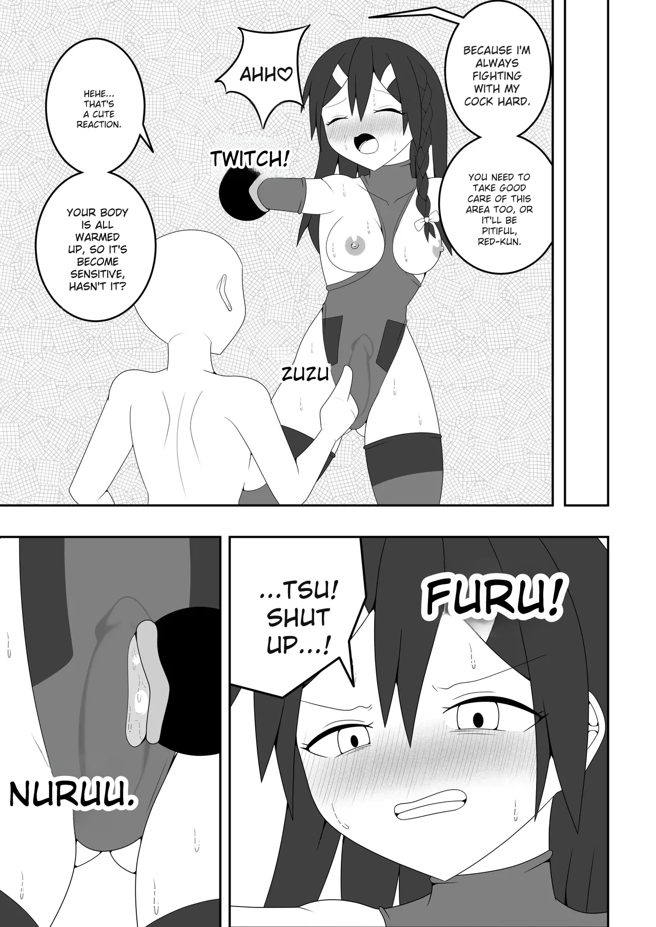 Futanari Sentai Futanarinjaa ~Reddo_vs_PeroQ~ Chapter 1 - page 26