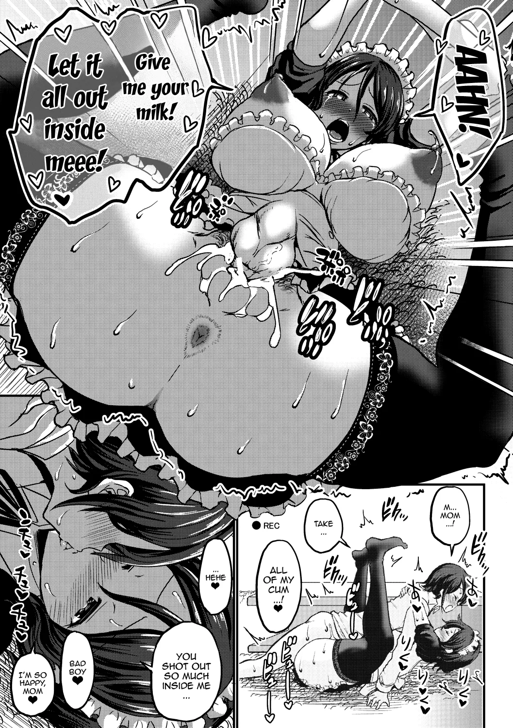 Tsuujou Sex ga Gomu Nashi de 24-jikan Namahame Houdai no Mama to Imouto wa Bitch desu ka? 1-4 Chapter 1-5 - page 163