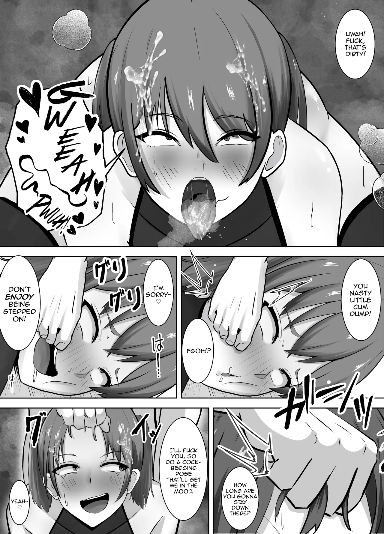 Biyaku ni ochita mesu ♂~ kusuri to seieki ni oboreru daraku-sei katsu ~ Chapter 1 - page 12