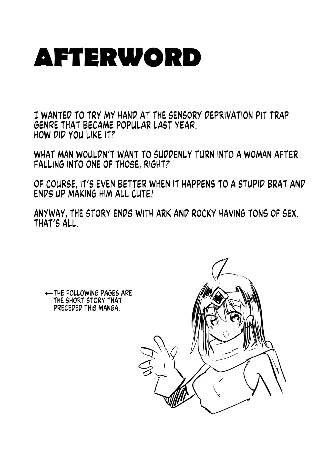 Kankaku Shadan TS Otoshiana TS Sensory Deprivation Pit Trap Chapter 1 - page 27