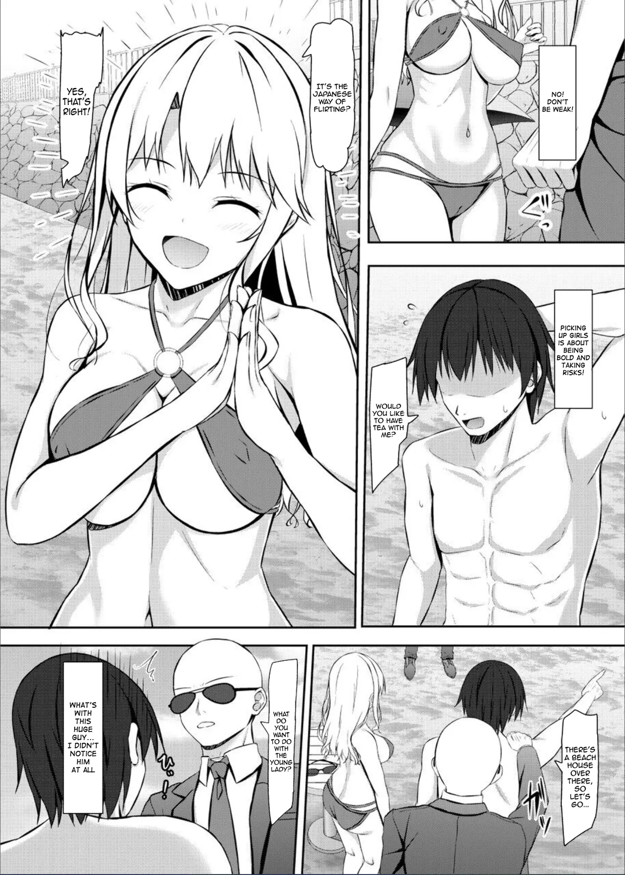 Nanpa Aite ga H ni Kyoumi Aru JK Ojou-sama Chapter 1 - page 6