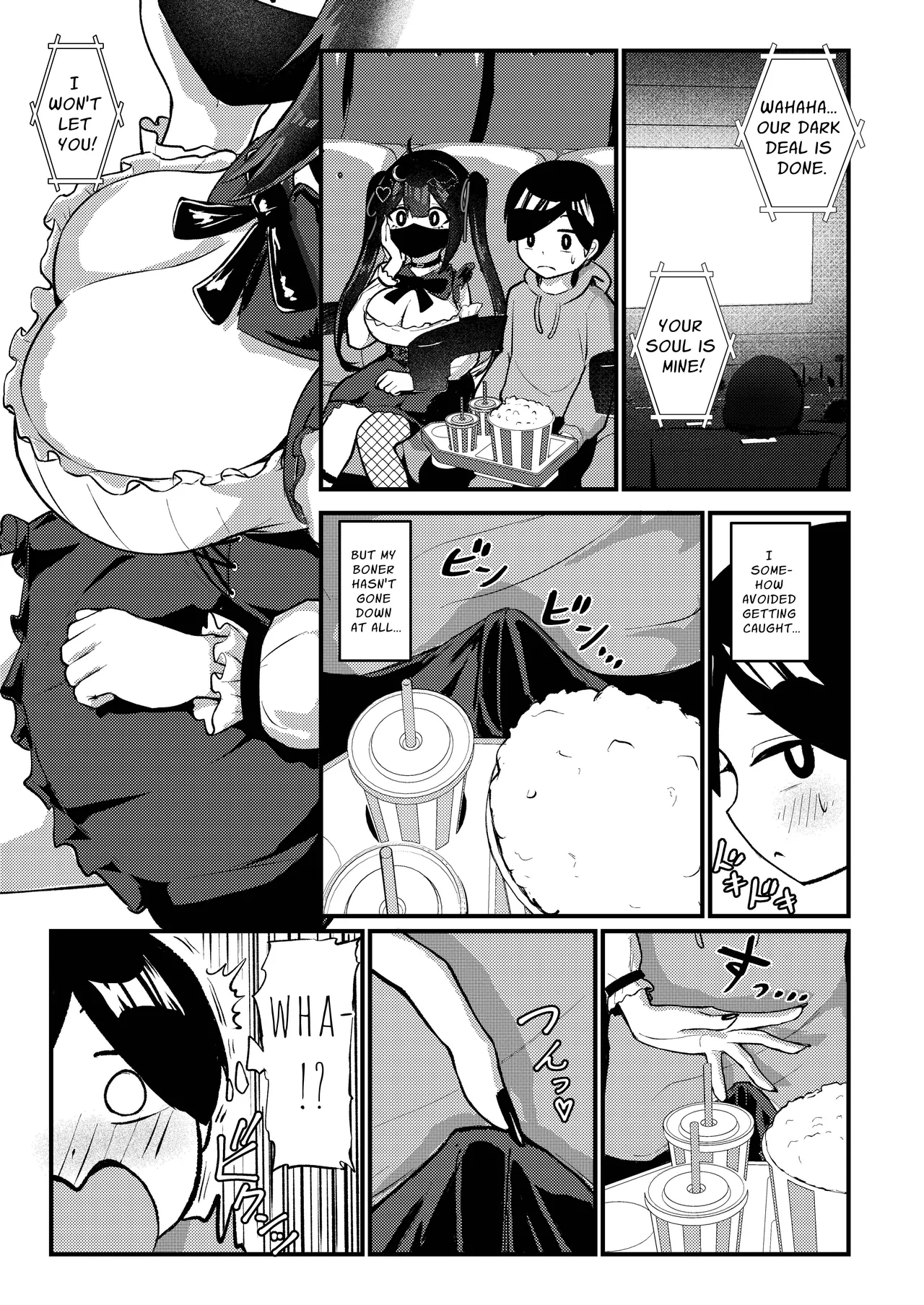 Hinekure Doutei ga Off-kai Ittara Succubus ni Ochinchin Propose Shichatta Hanashi Chapter 1 - page 14