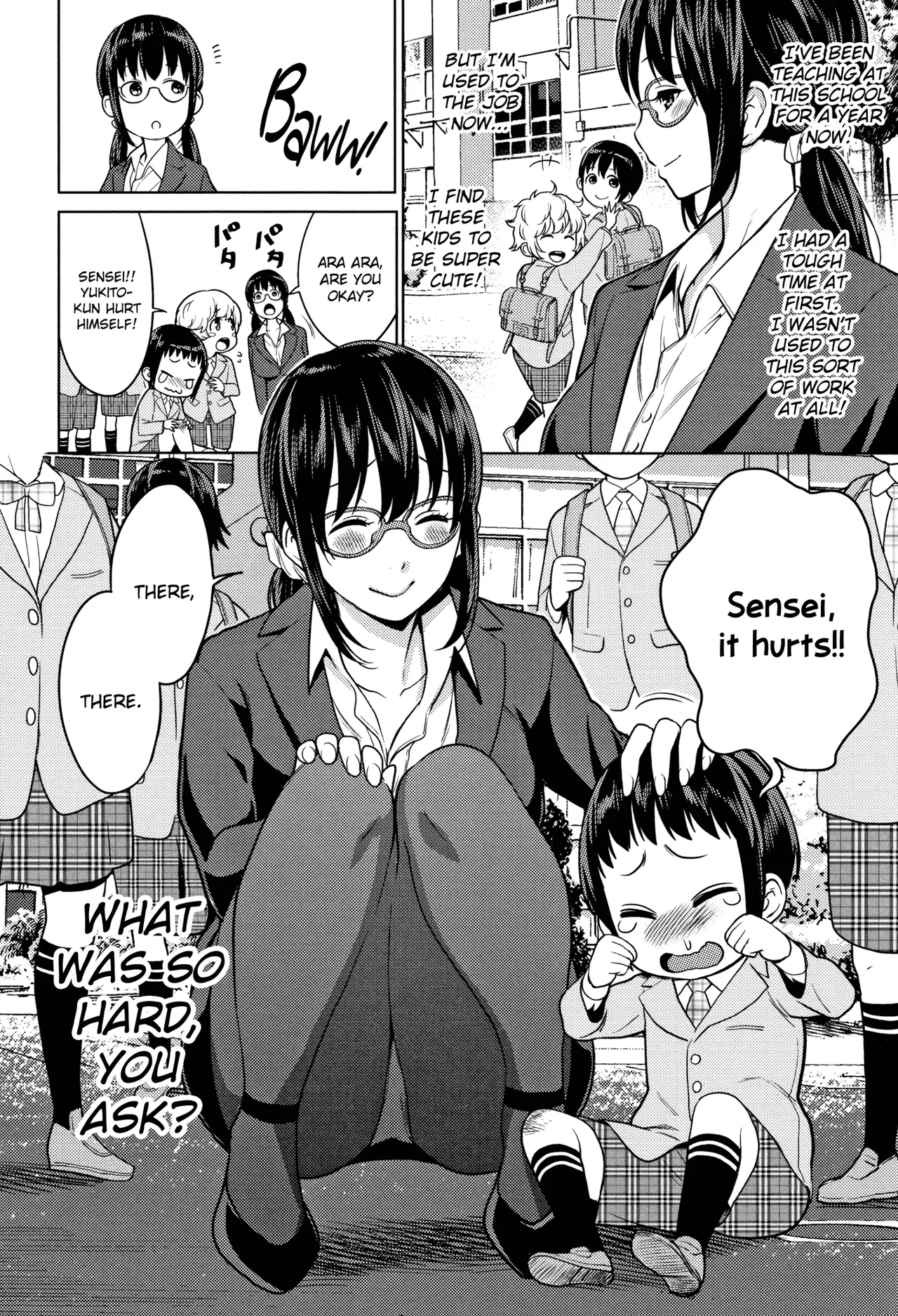 Yarisugi Seikyouiku! ~Hentai Onna Kyoushi Kikiippatsu Chapter 1 - page 2