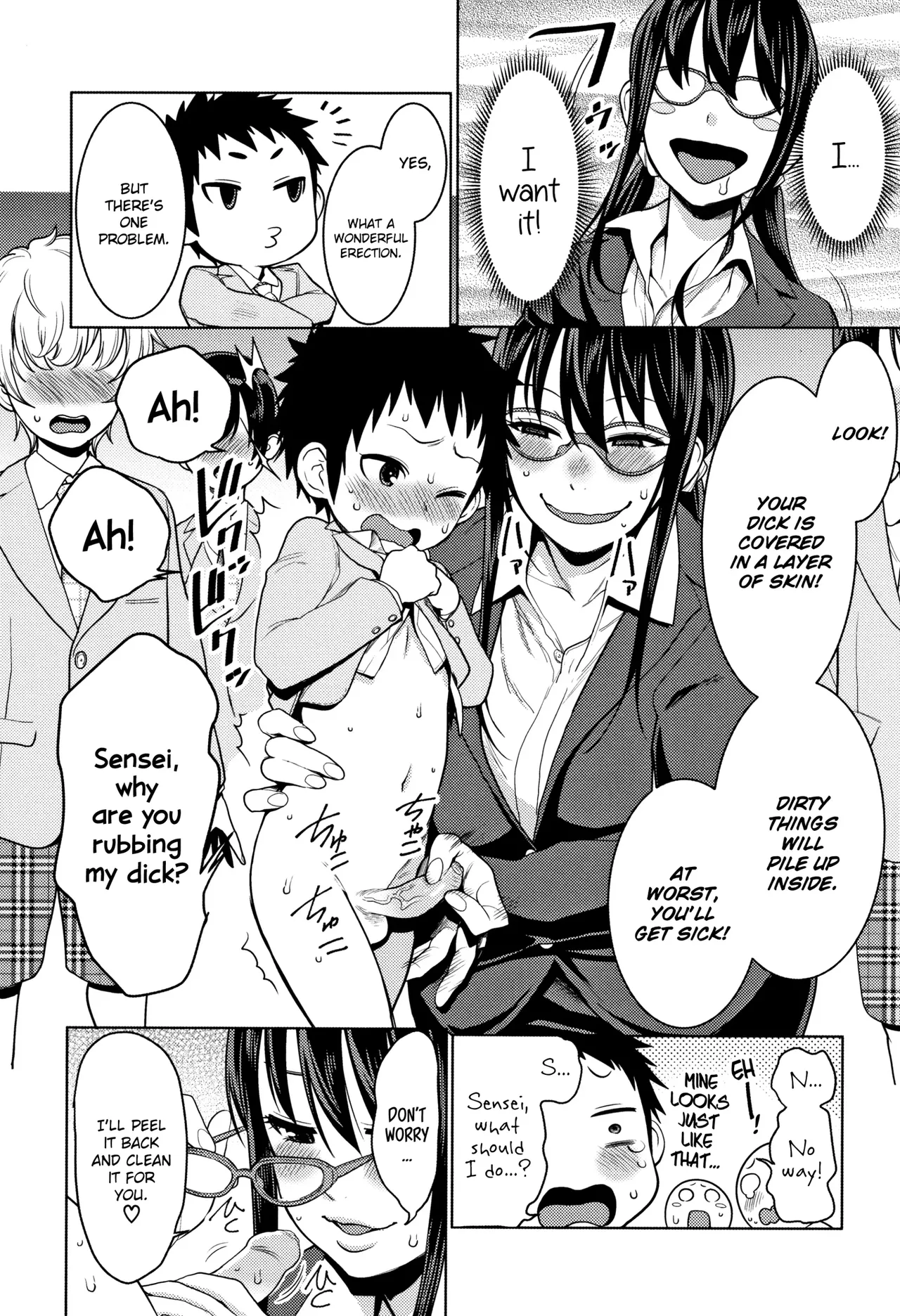 Yarisugi Seikyouiku! ~Hentai Onna Kyoushi Kikiippatsu Chapter 1 - page 8