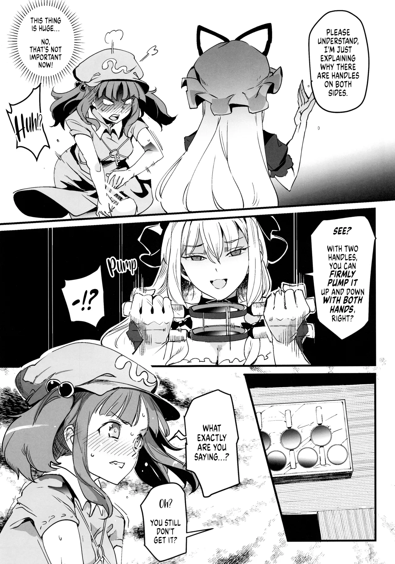 Handle Tsuki Sukima Hole Futanari Chinko de Jibun to H Chapter 1 - page 6