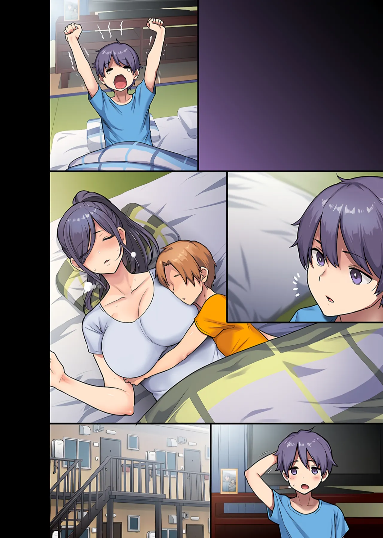 Giant Boobs Widow and Her Son's Very. Very Bad Friend Chapter 1 - page 78