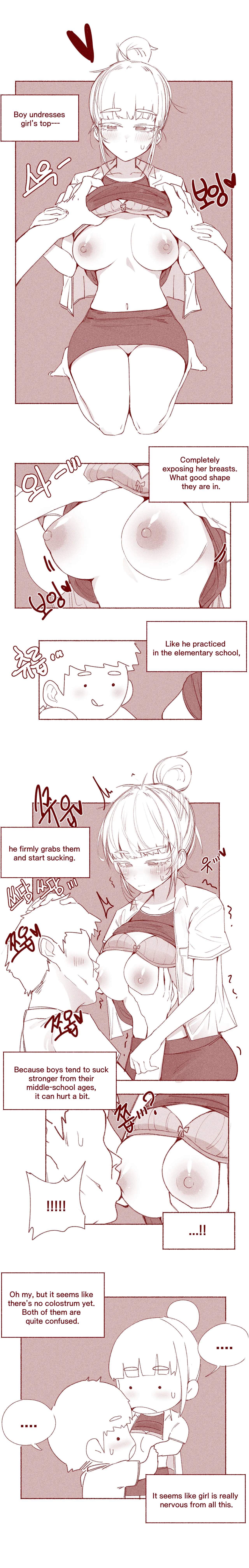 milking-class middle-school girl Chapter 1 - page 3