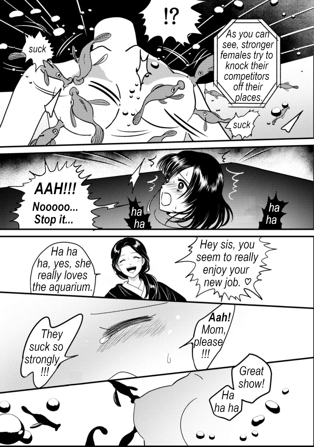 Exhibit in an aquarium Chapter 1 - page 16