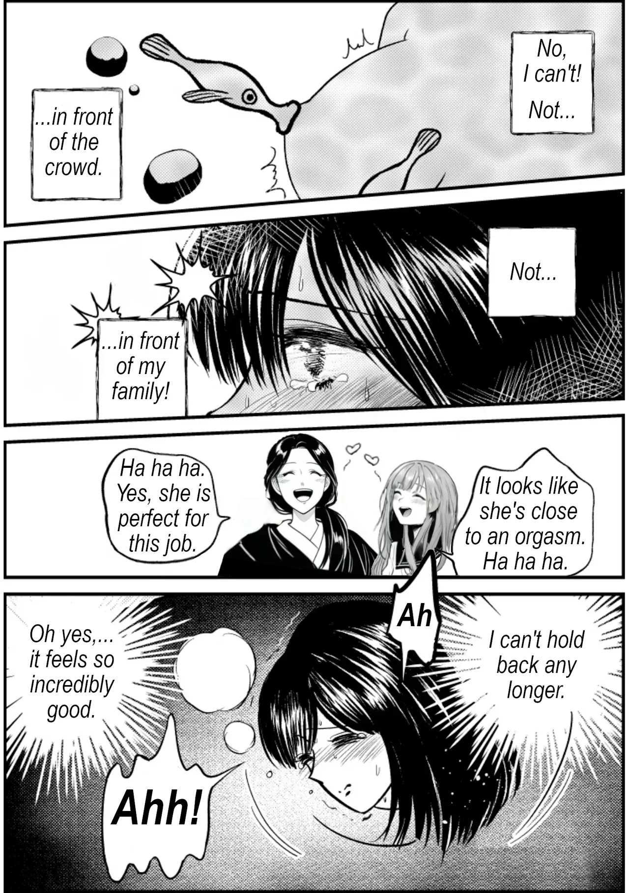 Exhibit in an aquarium Chapter 1 - page 18