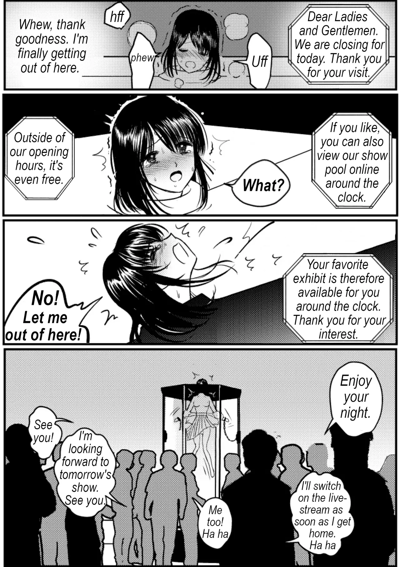 Exhibit in an aquarium Chapter 1 - page 25