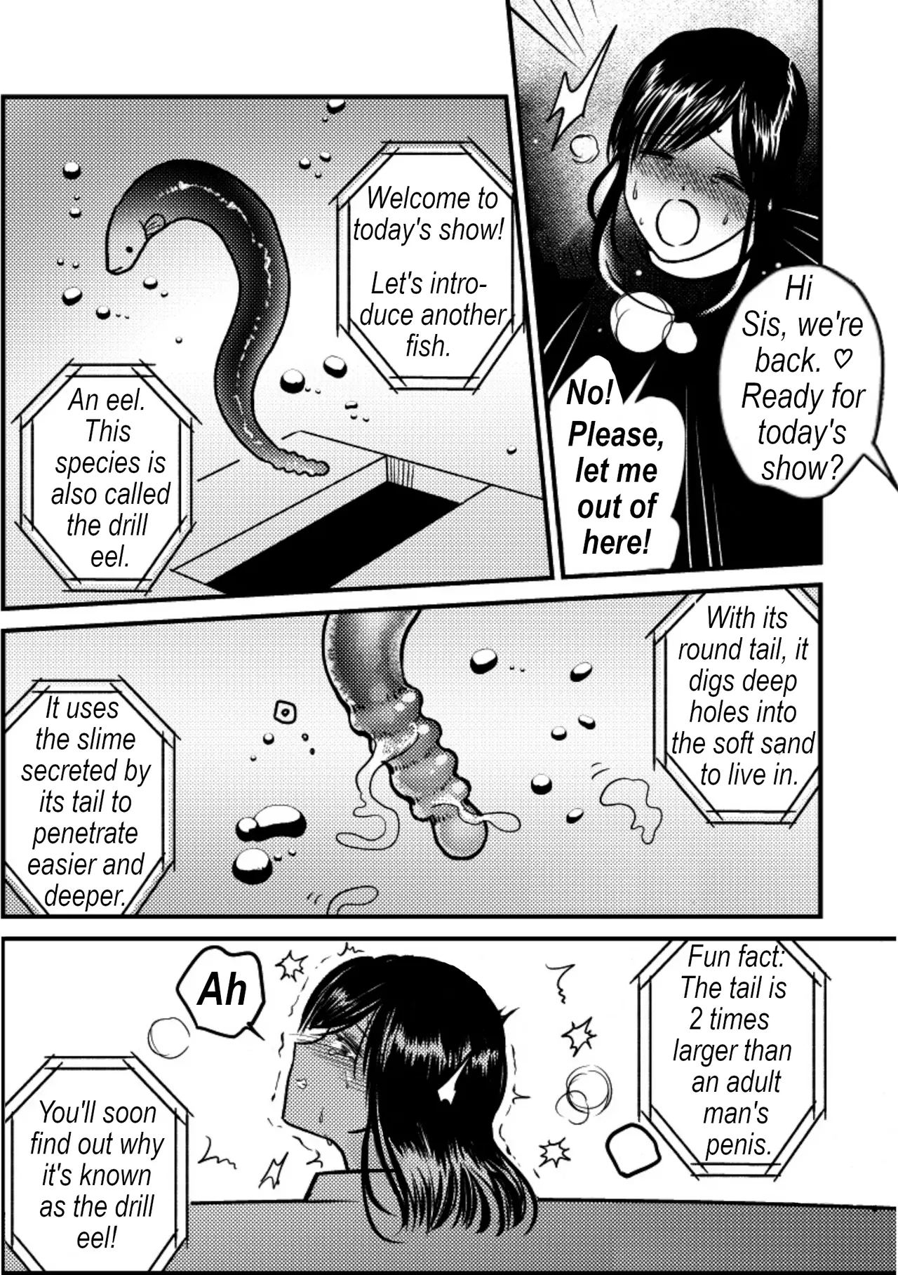 Exhibit in an aquarium Chapter 1 - page 26