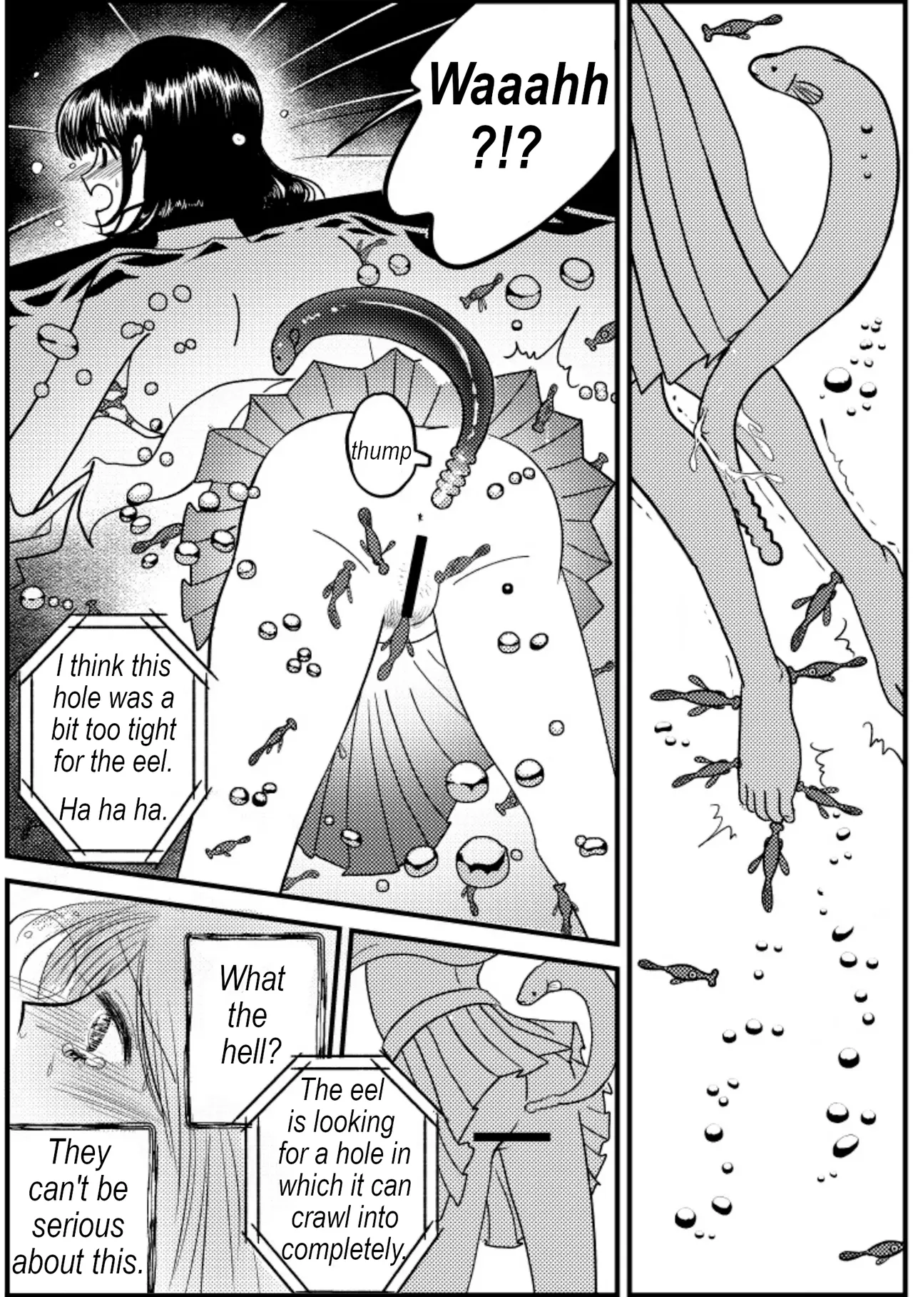 Exhibit in an aquarium Chapter 1 - page 27