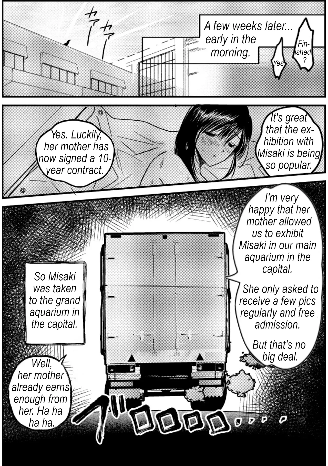 Exhibit in an aquarium Chapter 1 - page 34