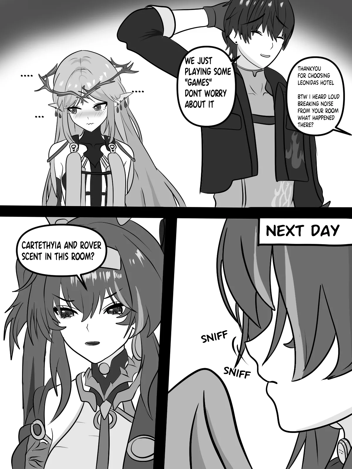 Naughty Maiden Cartethyia Chapter 1 - page 14