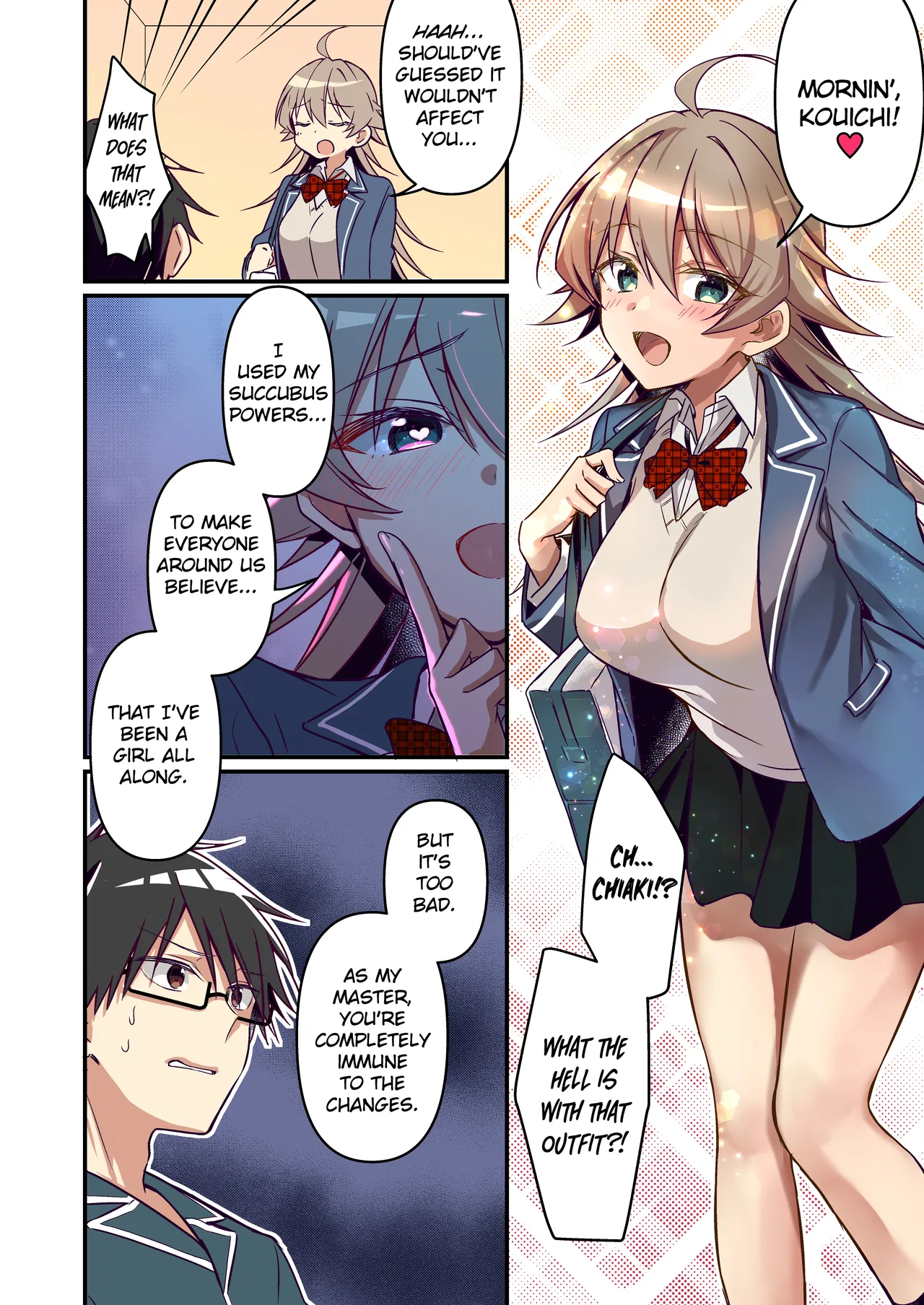 Shoukan Sareta Succubus ga Boku da Nante Kiitenain desu kedo Chapter 1 - page 36
