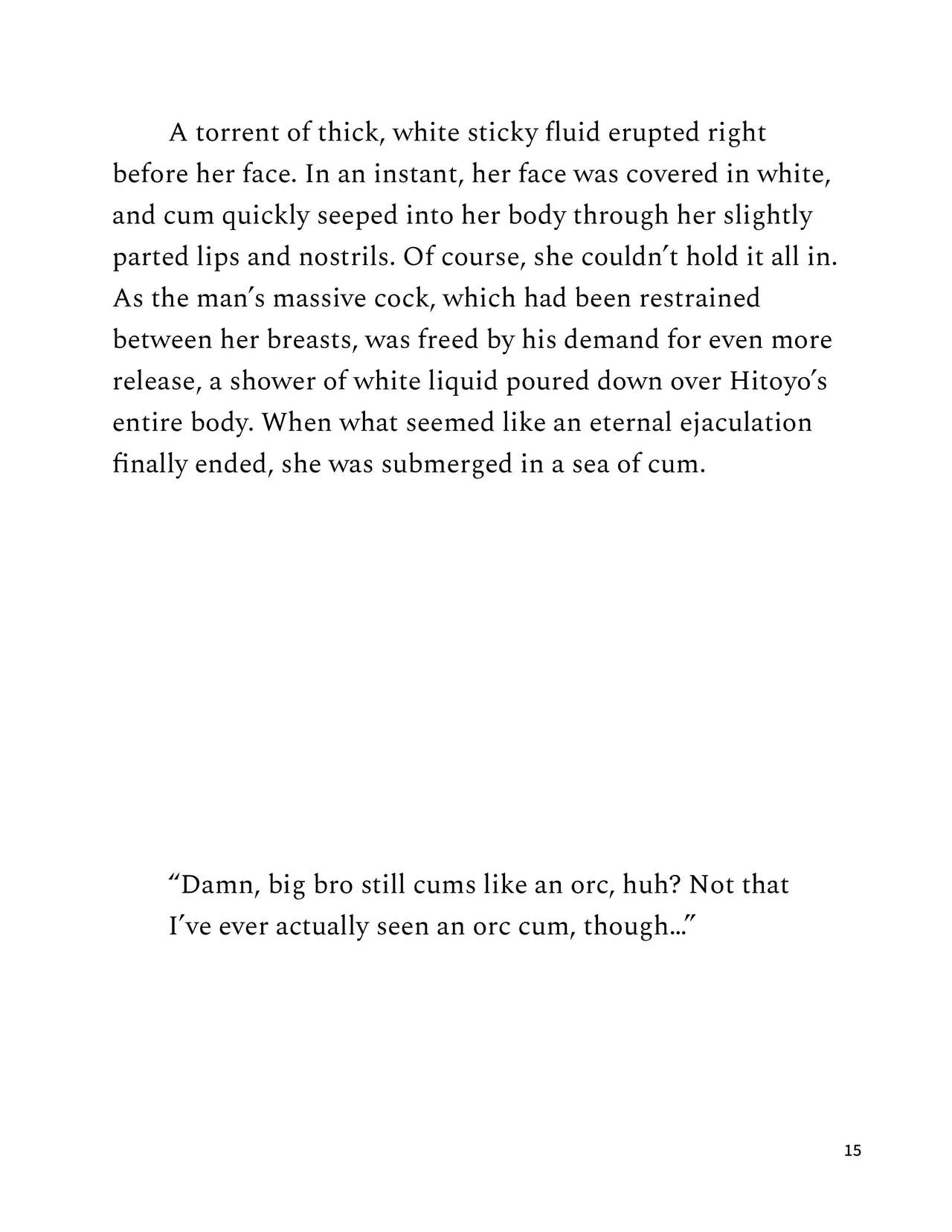 Hitoyo-chan no Junan SS2 Chapter 1 - page 15