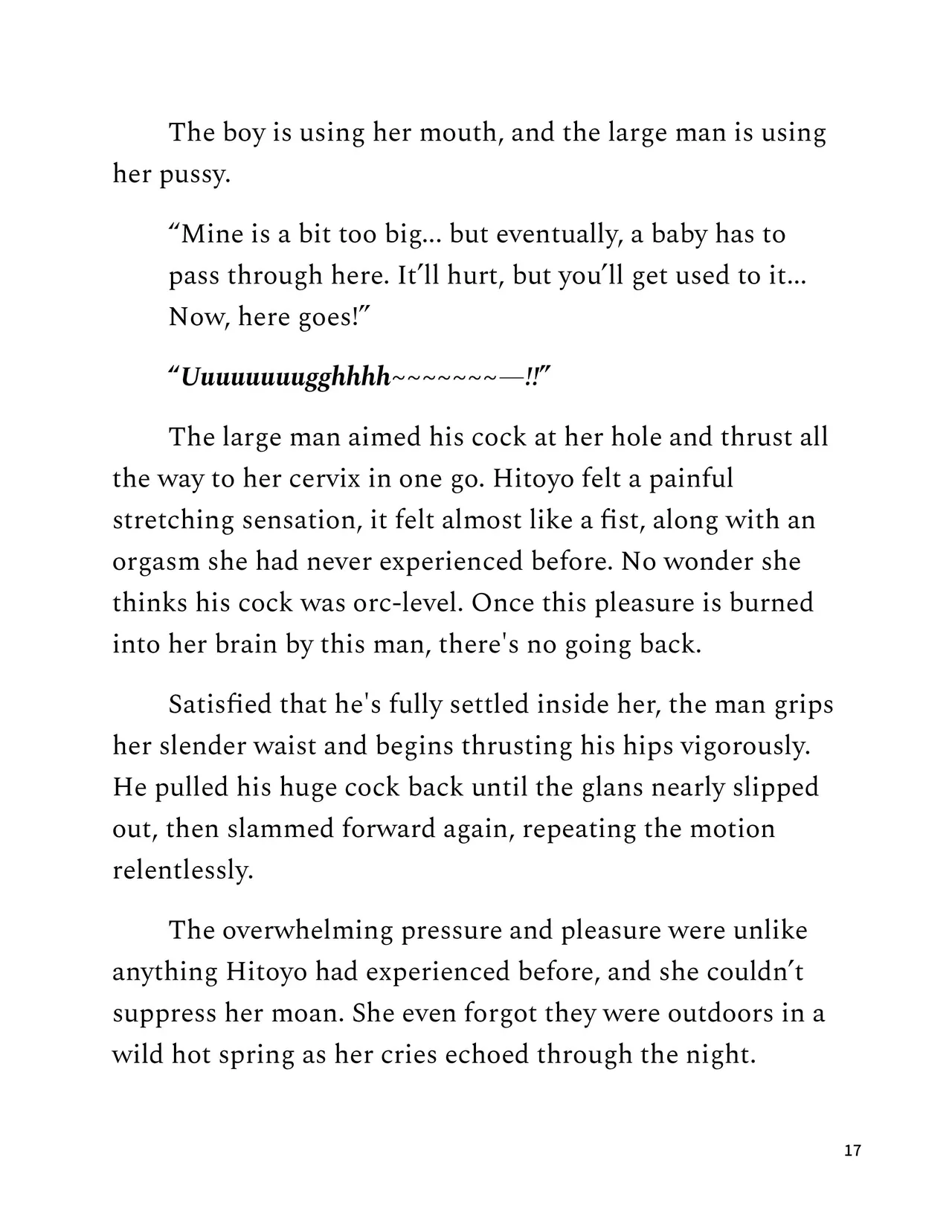 Hitoyo-chan no Junan SS2 Chapter 1 - page 17