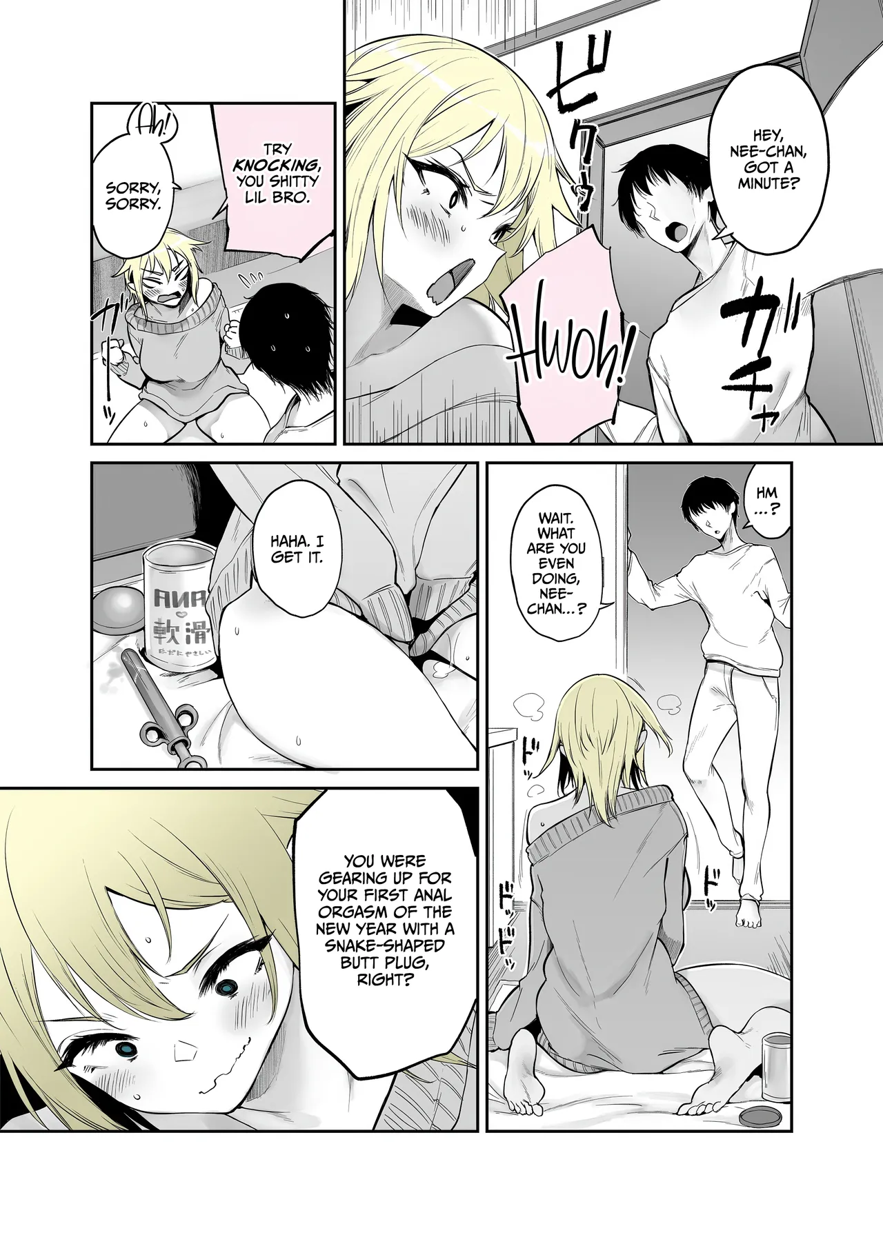 Nenshi no ne-chan, hebipuragu de anani…!? Chapter 1 - page 2