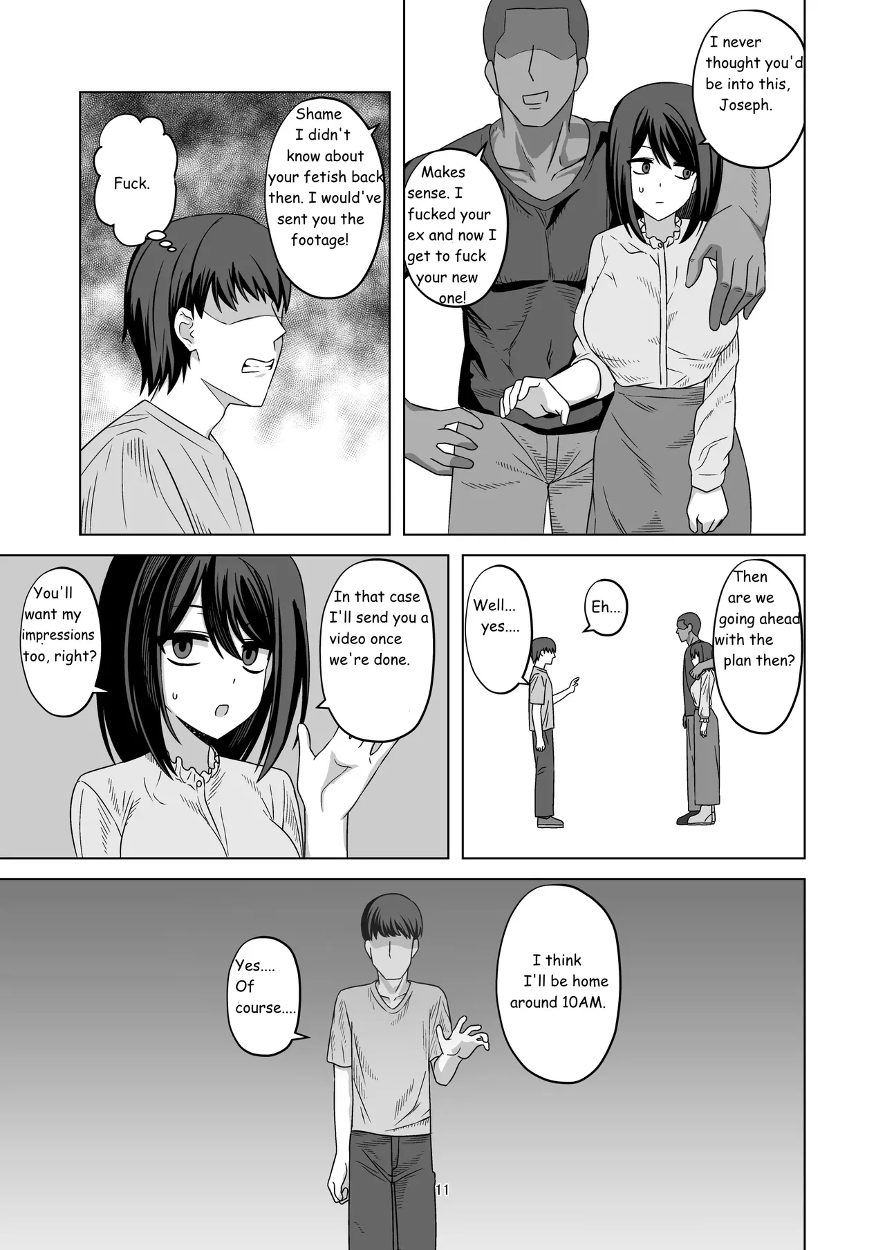Expressionless Cuckolding with Netorase Chapter 1 - page 11