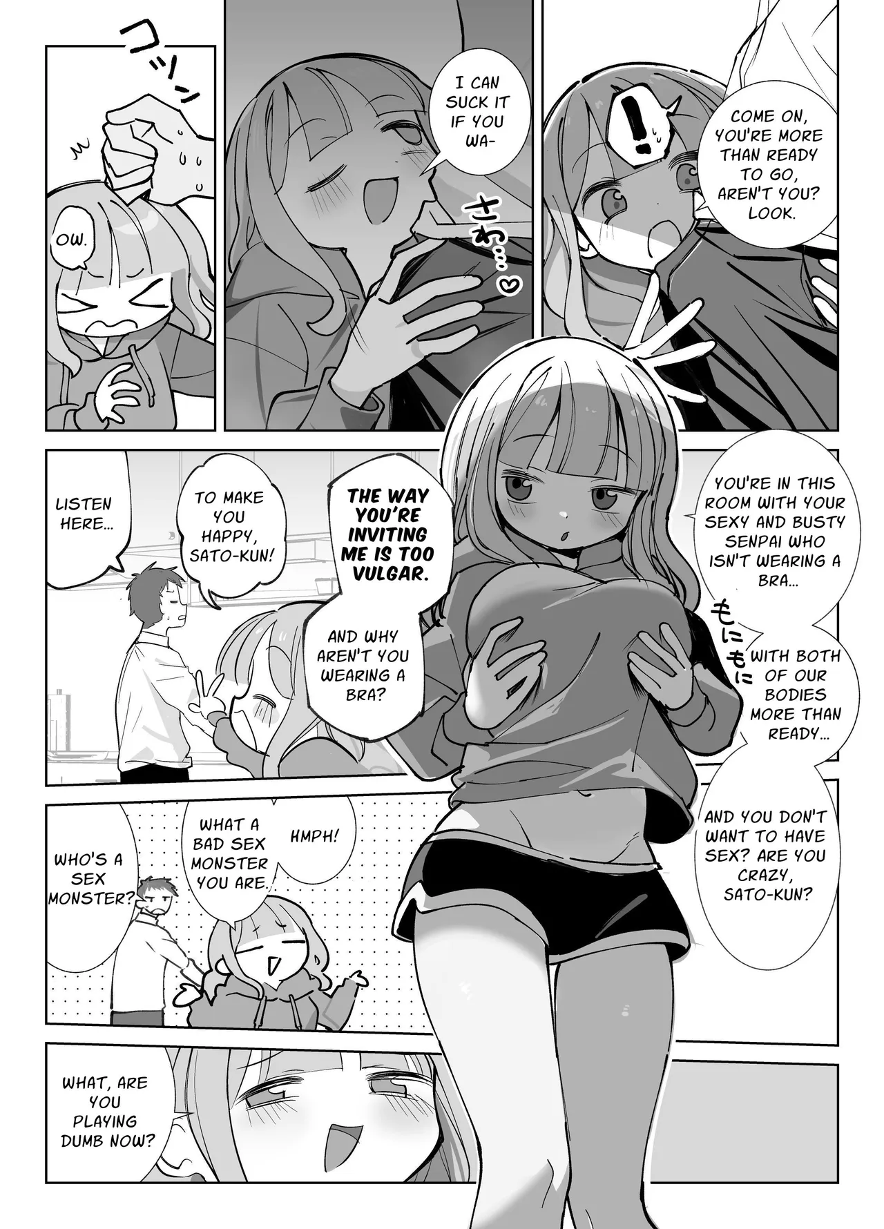 Raw Onahole ~A story of a horny woman who incites you into fucking her like crazy~ Chapter 1 - page 10