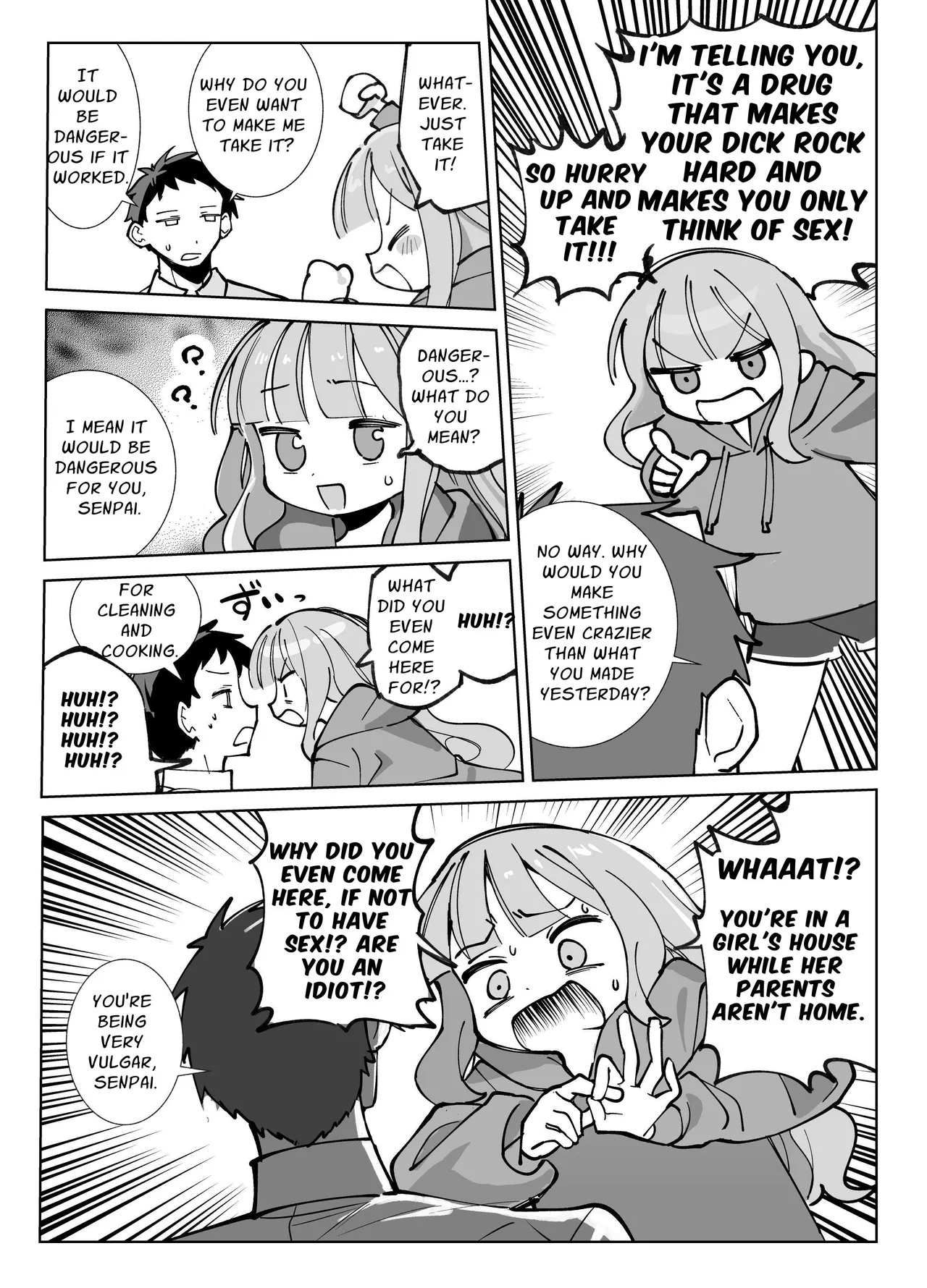 Raw Onahole ~A story of a horny woman who incites you into fucking her like crazy~ Chapter 1 - page 8