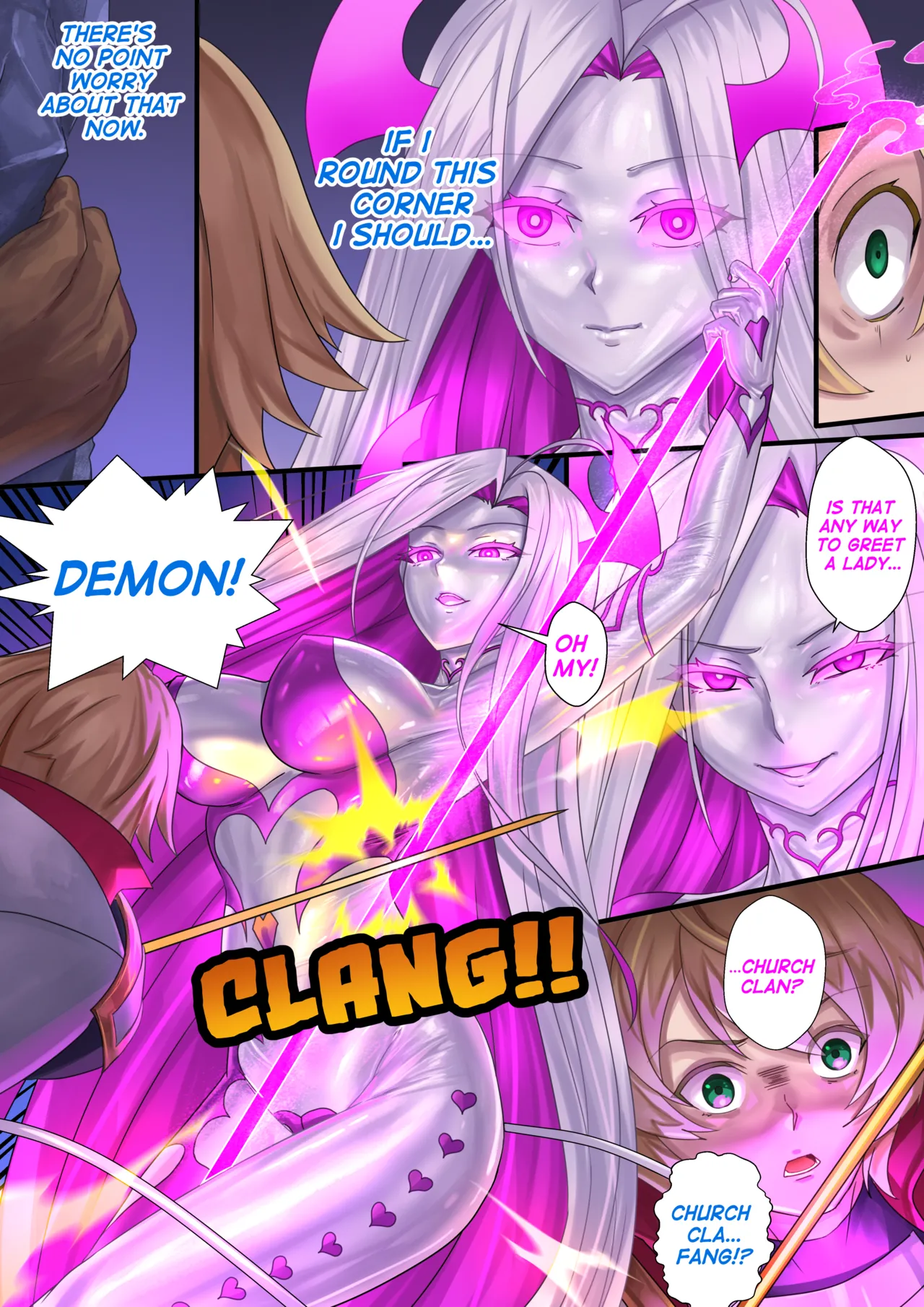 Demon lord Latex demon（Original + Textless） Chapter 1 - page 31